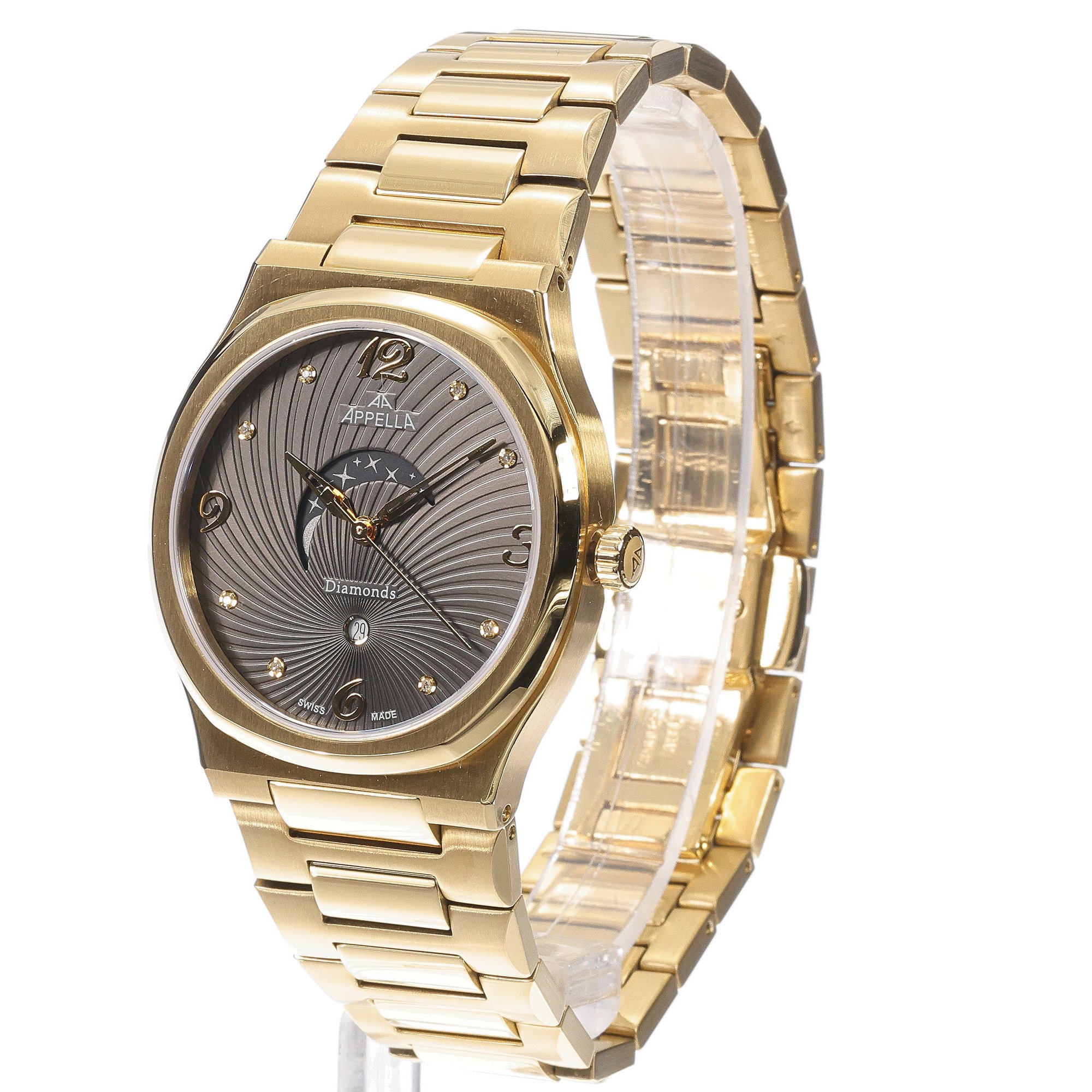 Appella L320061176QD zegarek damski Diamonds