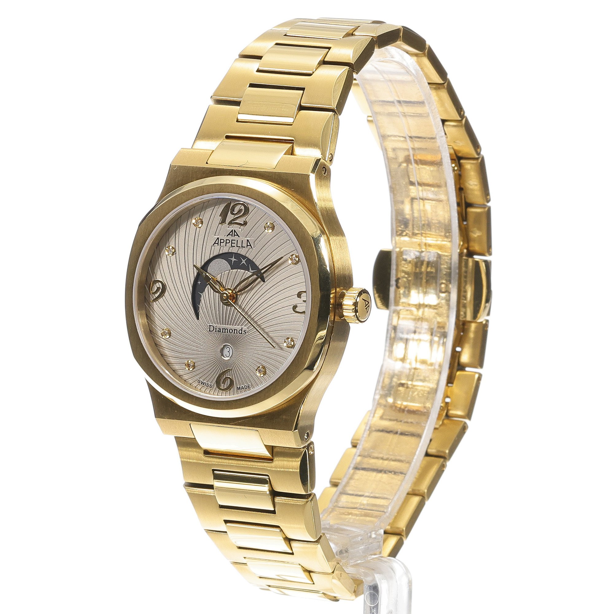 Appella L320061177DQS zegarek damski Diamonds - miniatura 4
