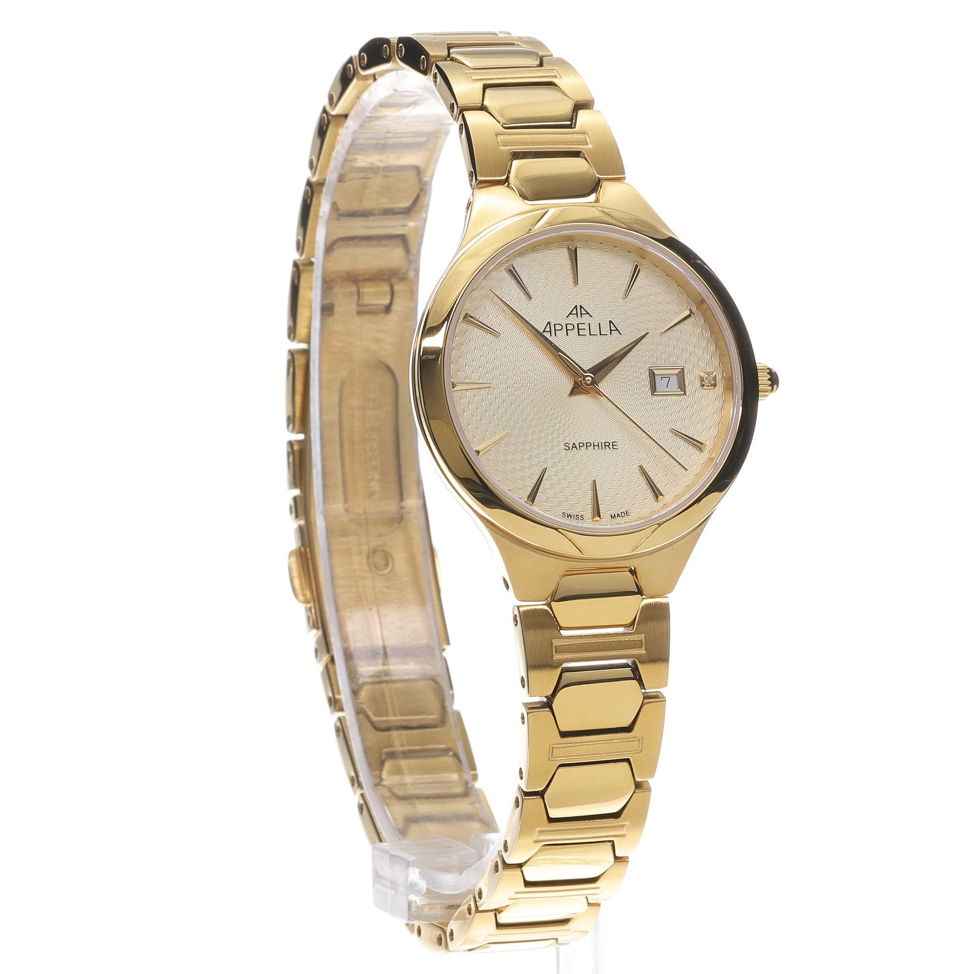 Appella L500101111DQ zegarek damski elegancki Diamonds bransoleta - miniatura 3