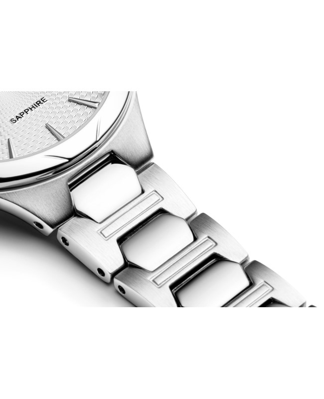 Appella L500105113DQ zegarek srebrny elegancki Diamonds bransoleta