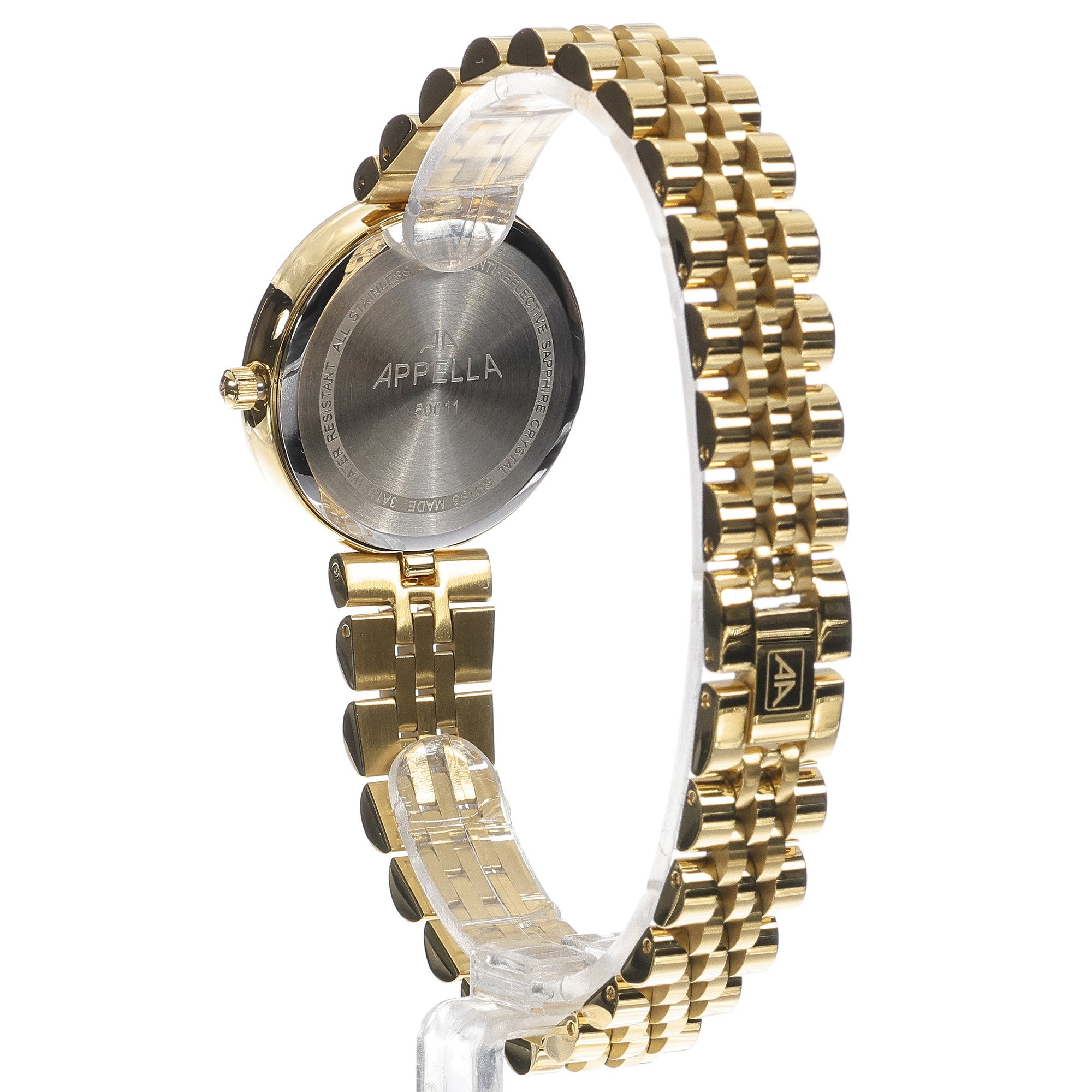 Appella L500111167DQ Bransoleta elegancki zegarek złoty