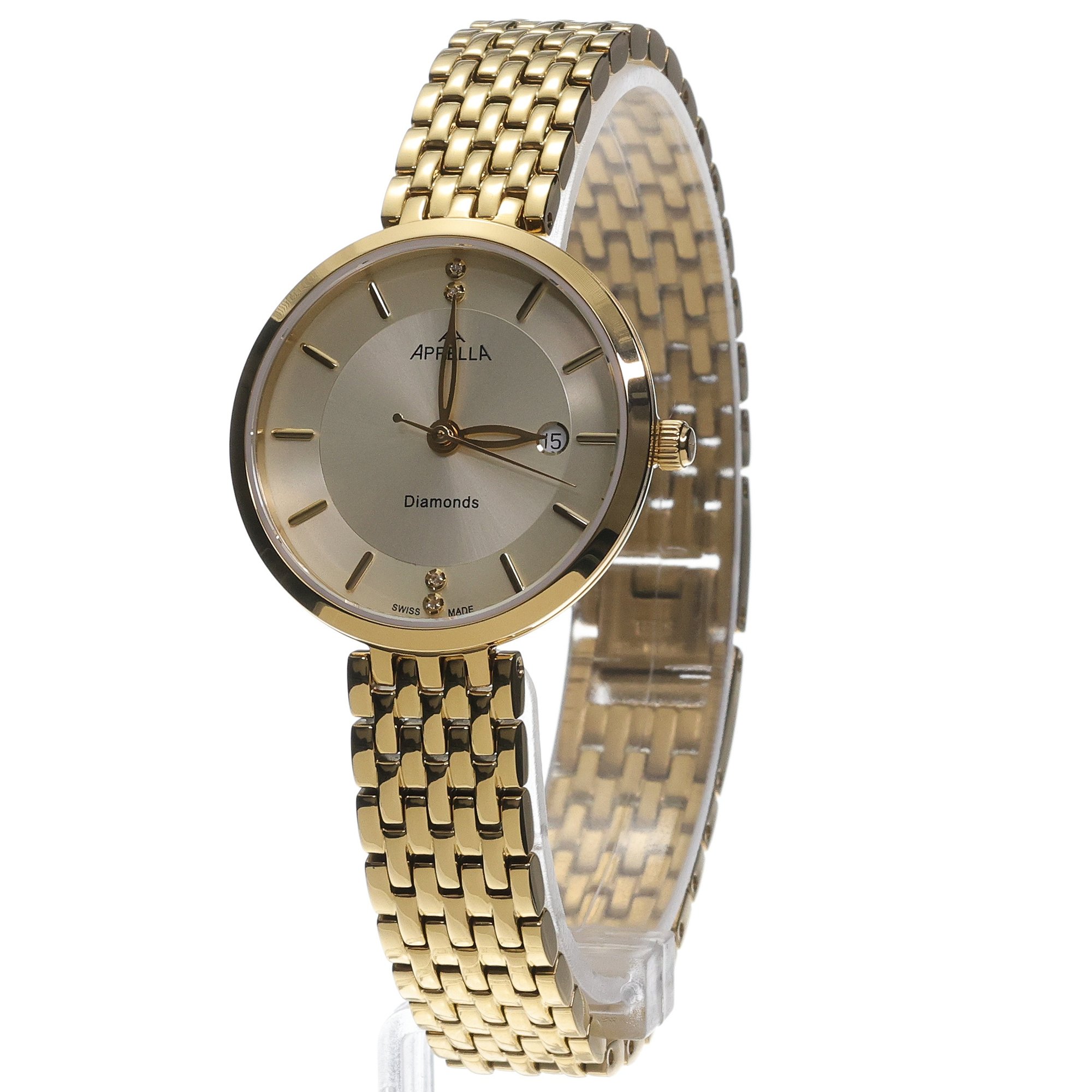 Appella L500131191DQ Classic Diamonds zegarek klasyczny Diamonds