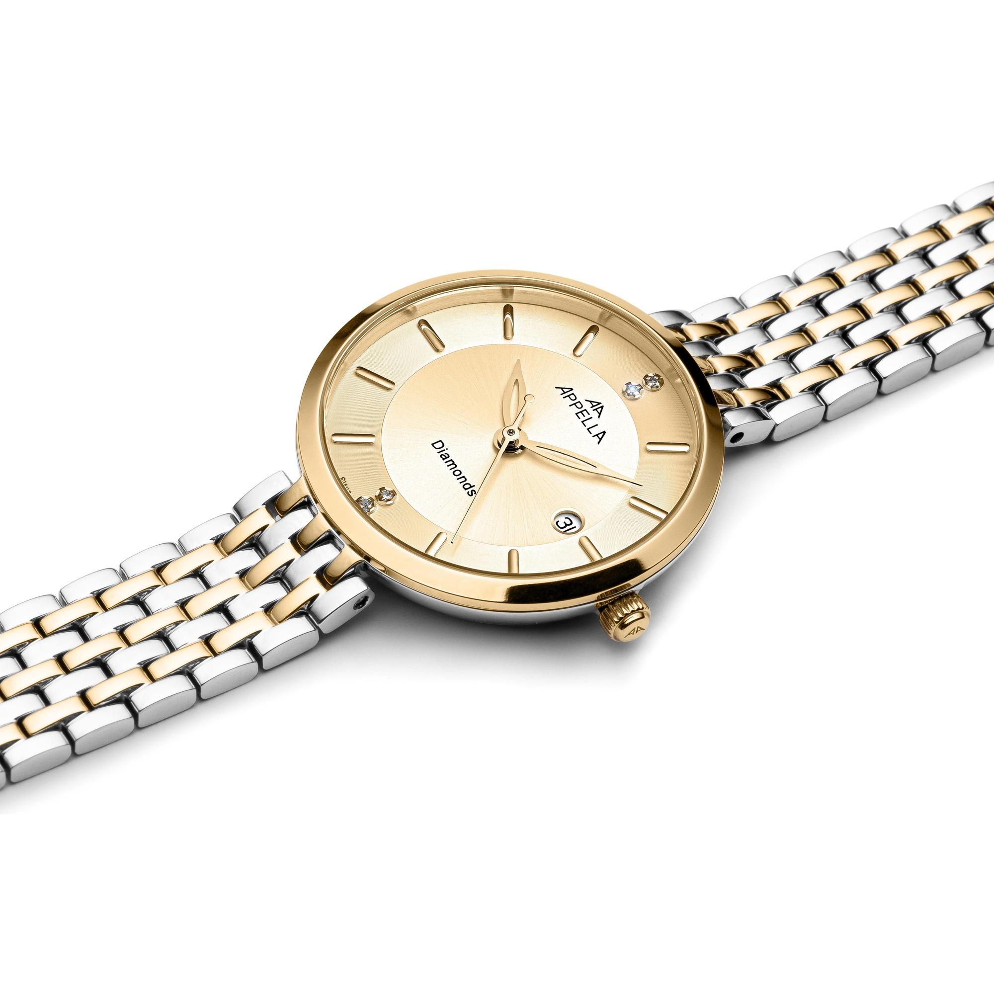 Appella L500132191DQ zegarek damski Diamonds