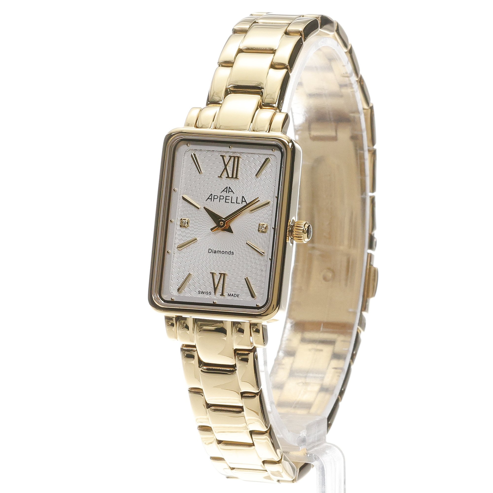 Appella L500221163DQ Classic Diamonds zegarek klasyczny Diamonds - miniatura 2