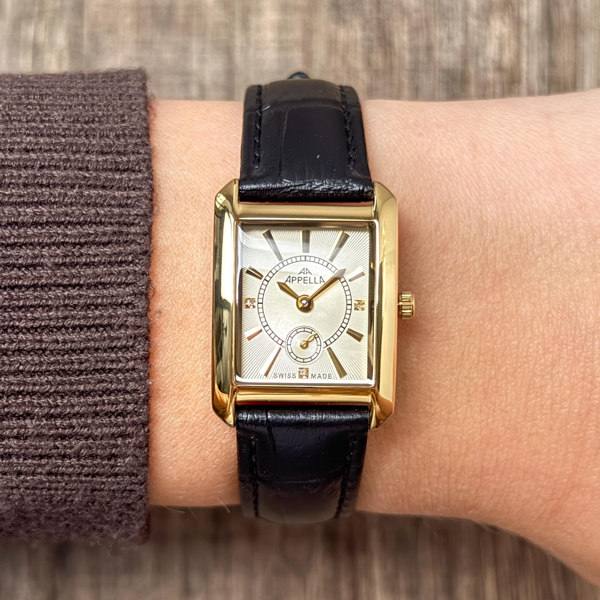 Appella L500291211DQ zegarek SWISS MADE - szwajcarskie Diamonds - miniatura 13