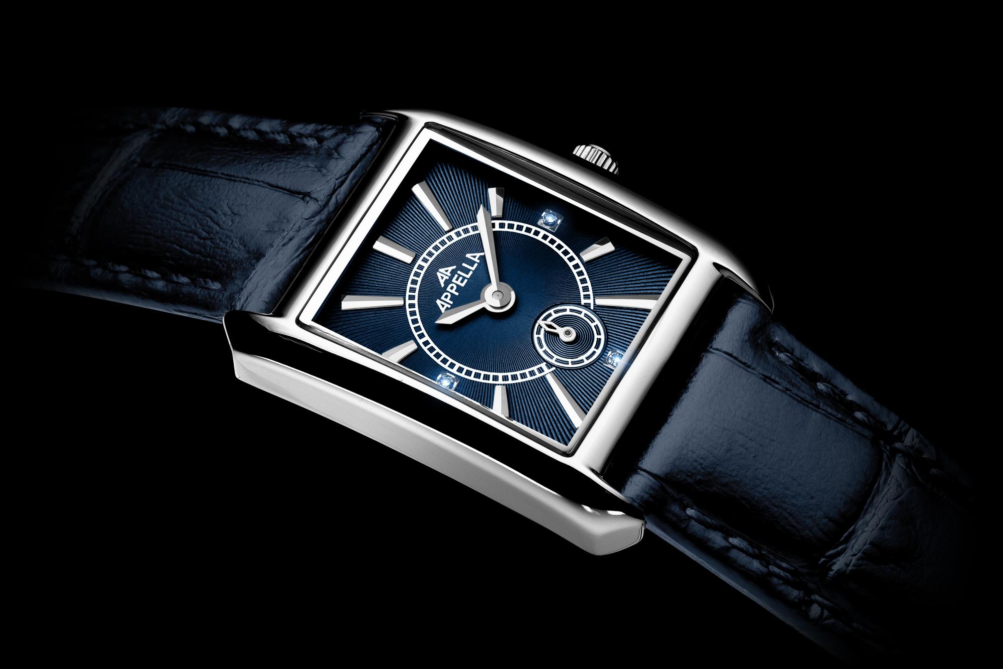 Appella L500295N15DQ Diamonds zegarek damski elegancki mineralne - miniatura 6