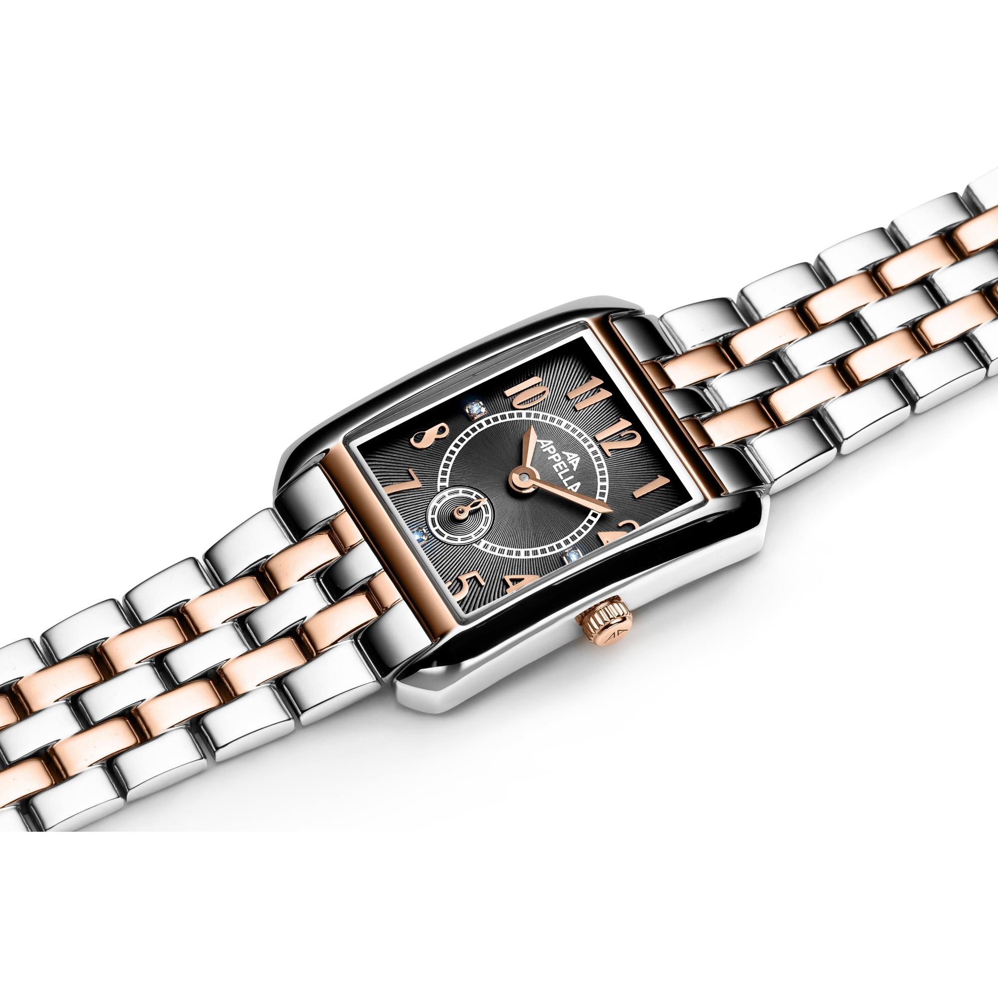 Appella L50029R126DQ zegarek damski elegancki Diamonds bransoleta - miniatura 2