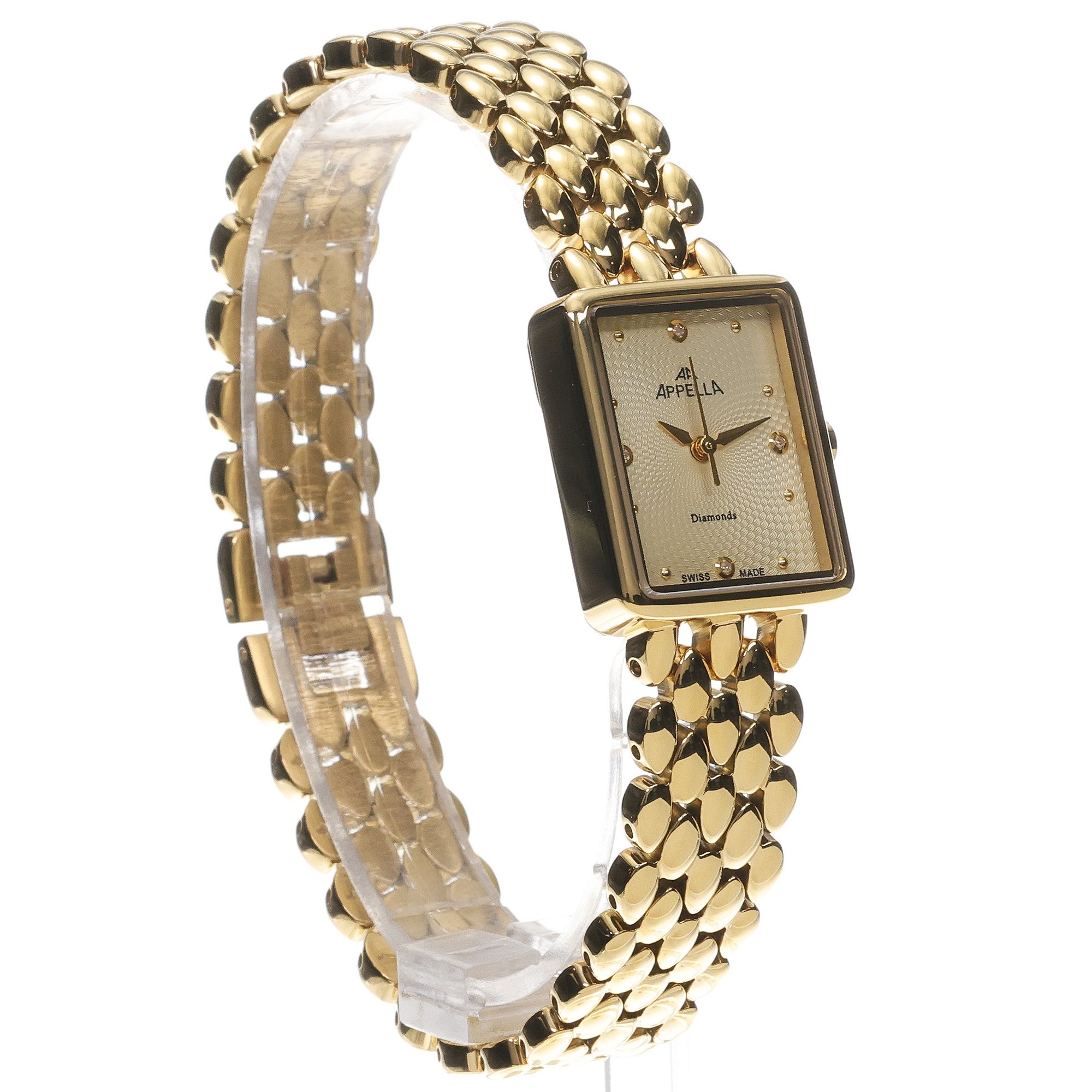 Appella L500321141DQ Bransoleta elegancki zegarek złoty - miniatura 3