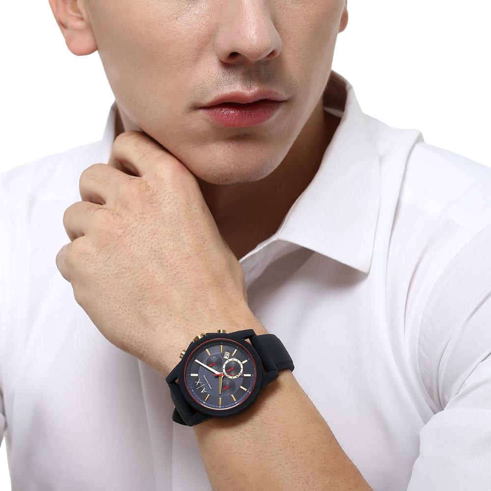 Armani Exchange AX1335 Fashion sportowy zegarek szary - miniatura 7