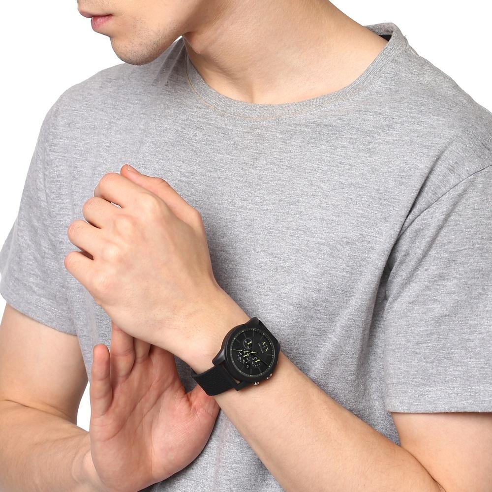 Armani Exchange AX1344 Fashion sportowy zegarek czarny - miniatura 7
