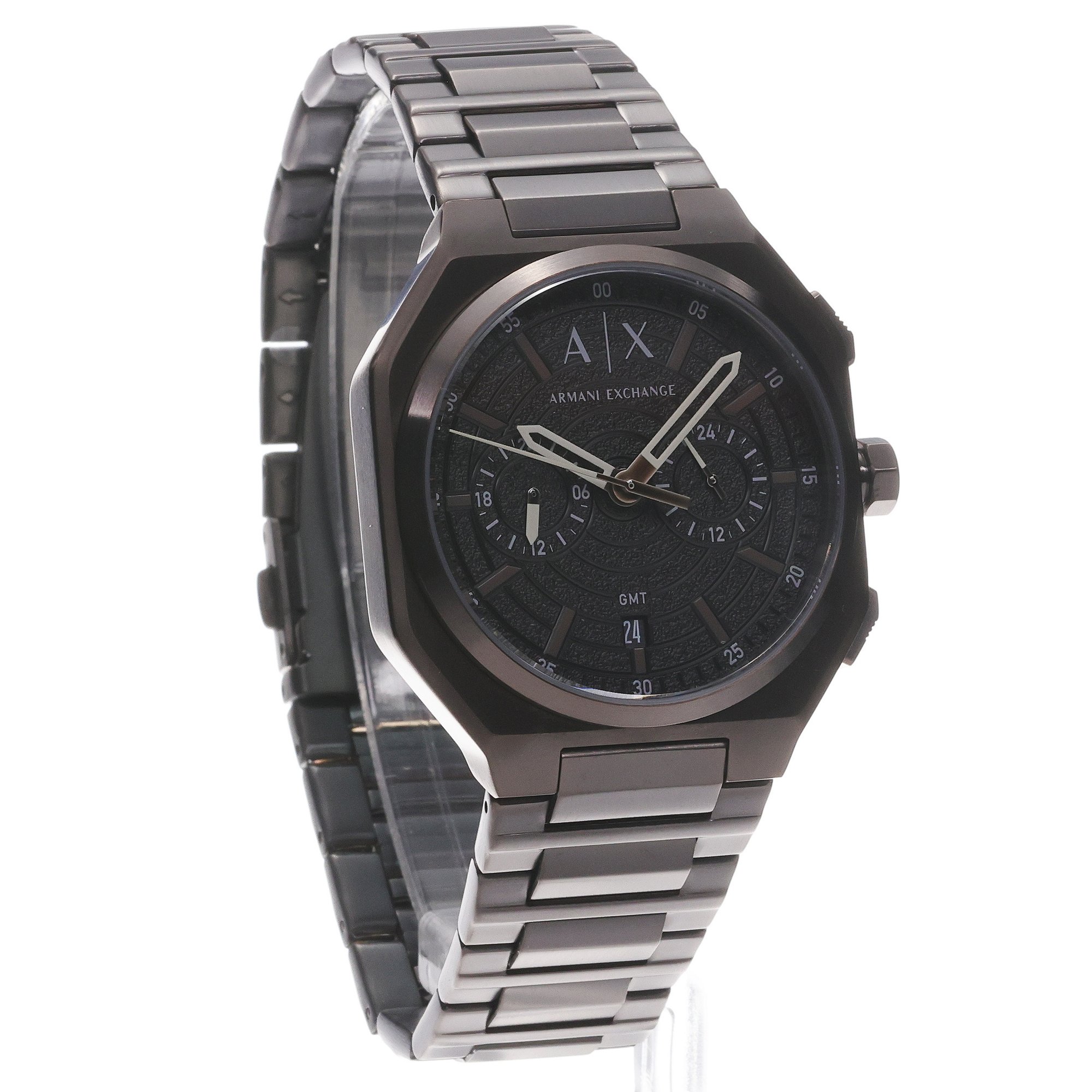 Armani Exchange AX1479 zegarek brązowy fashion-modowy Fashion bransoleta - miniatura 3