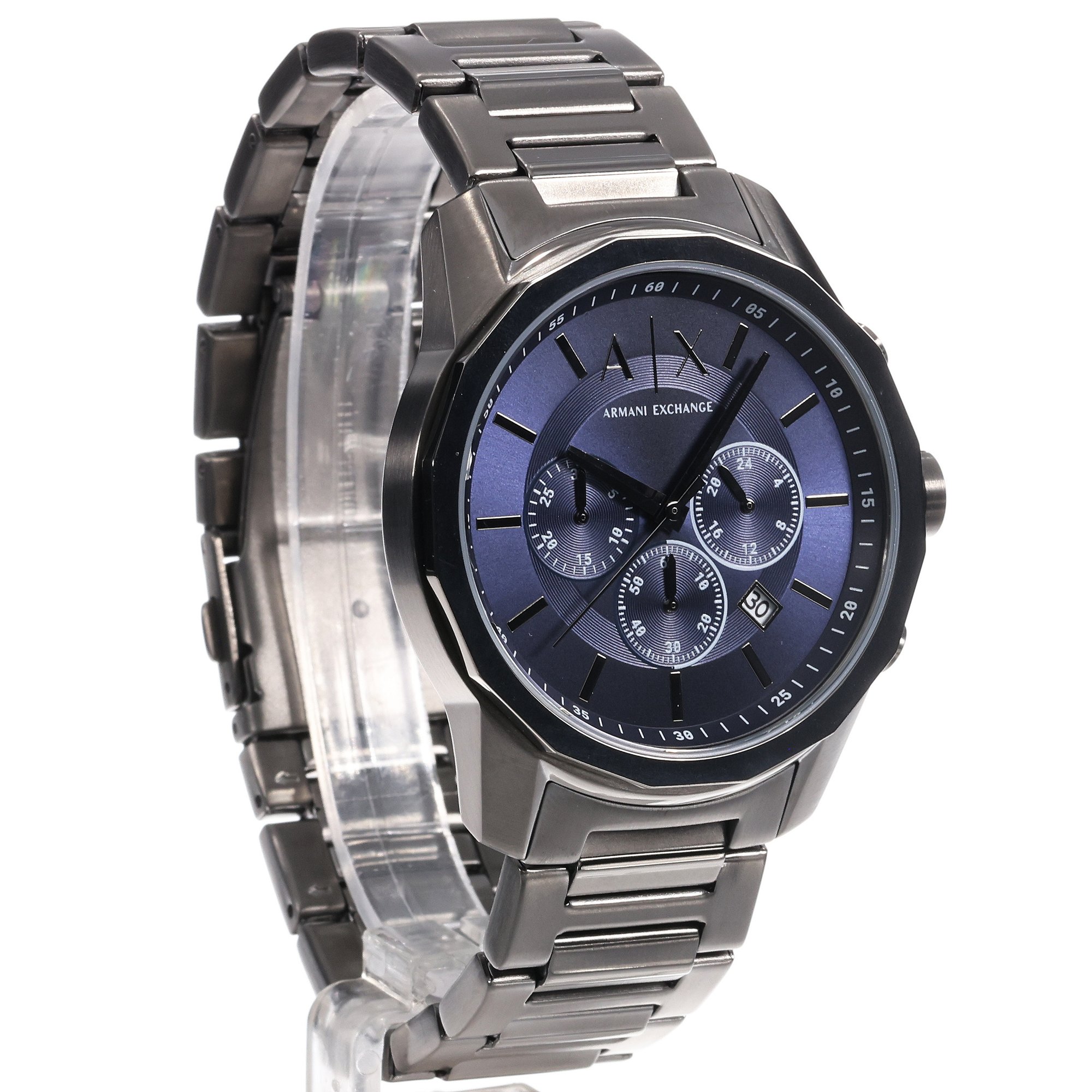 Armani Exchange AX1731 zegarek szary fashion-modowy Fashion bransoleta