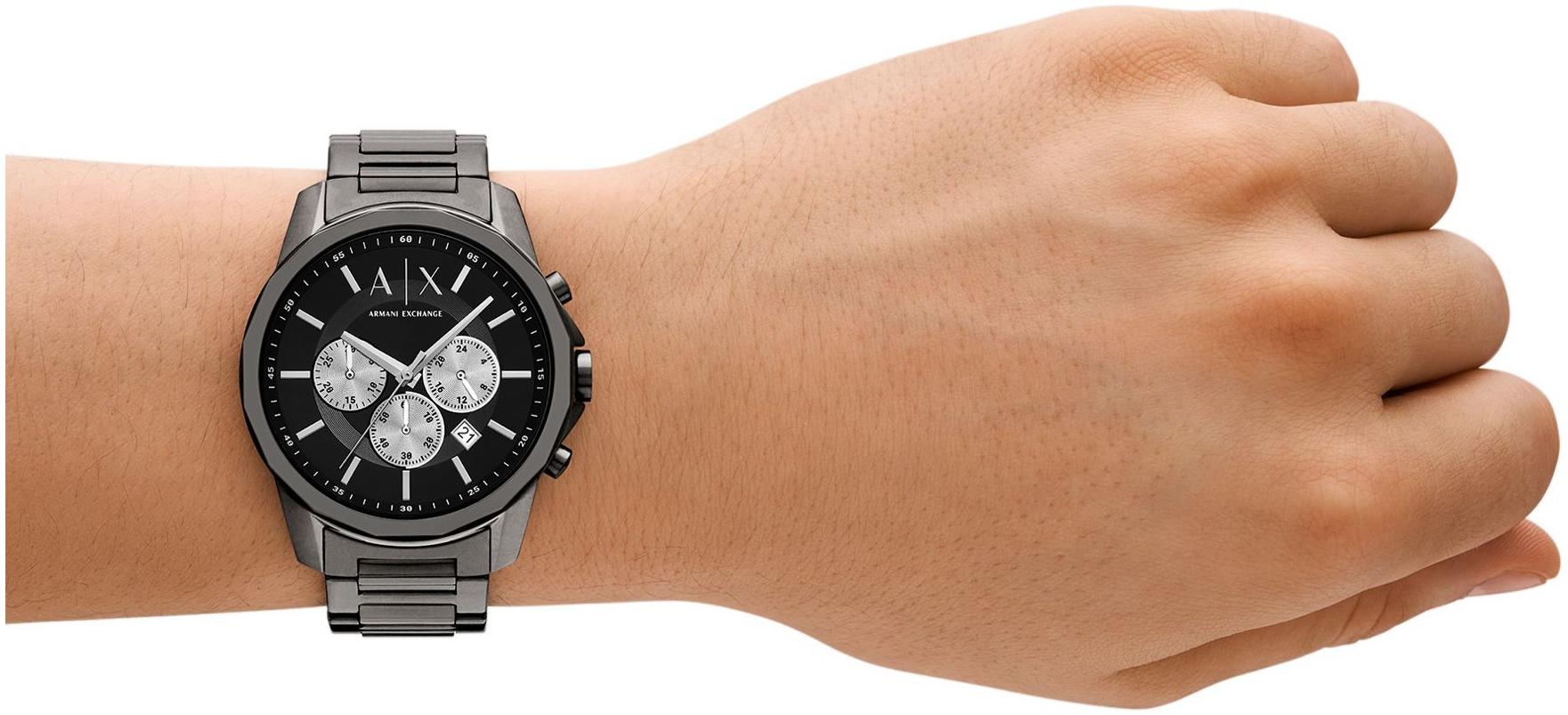 Armani Exchange AX1765 zegarek szary fashion-modowy Fashion bransoleta