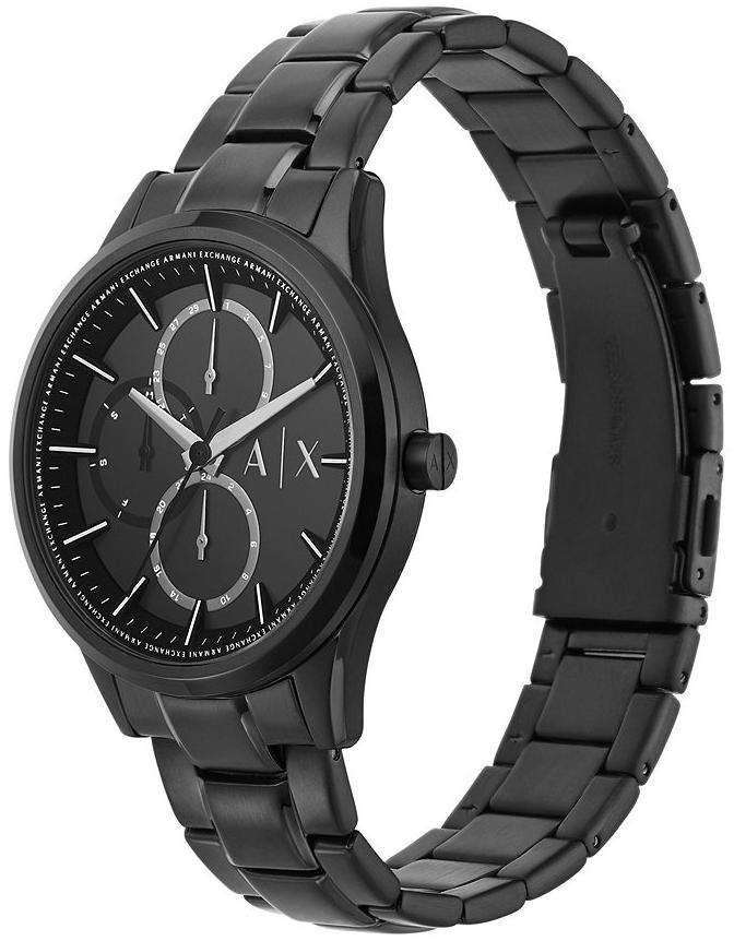 Armani Exchange AX1867 zegarek czarny klasyczny Fashion bransoleta