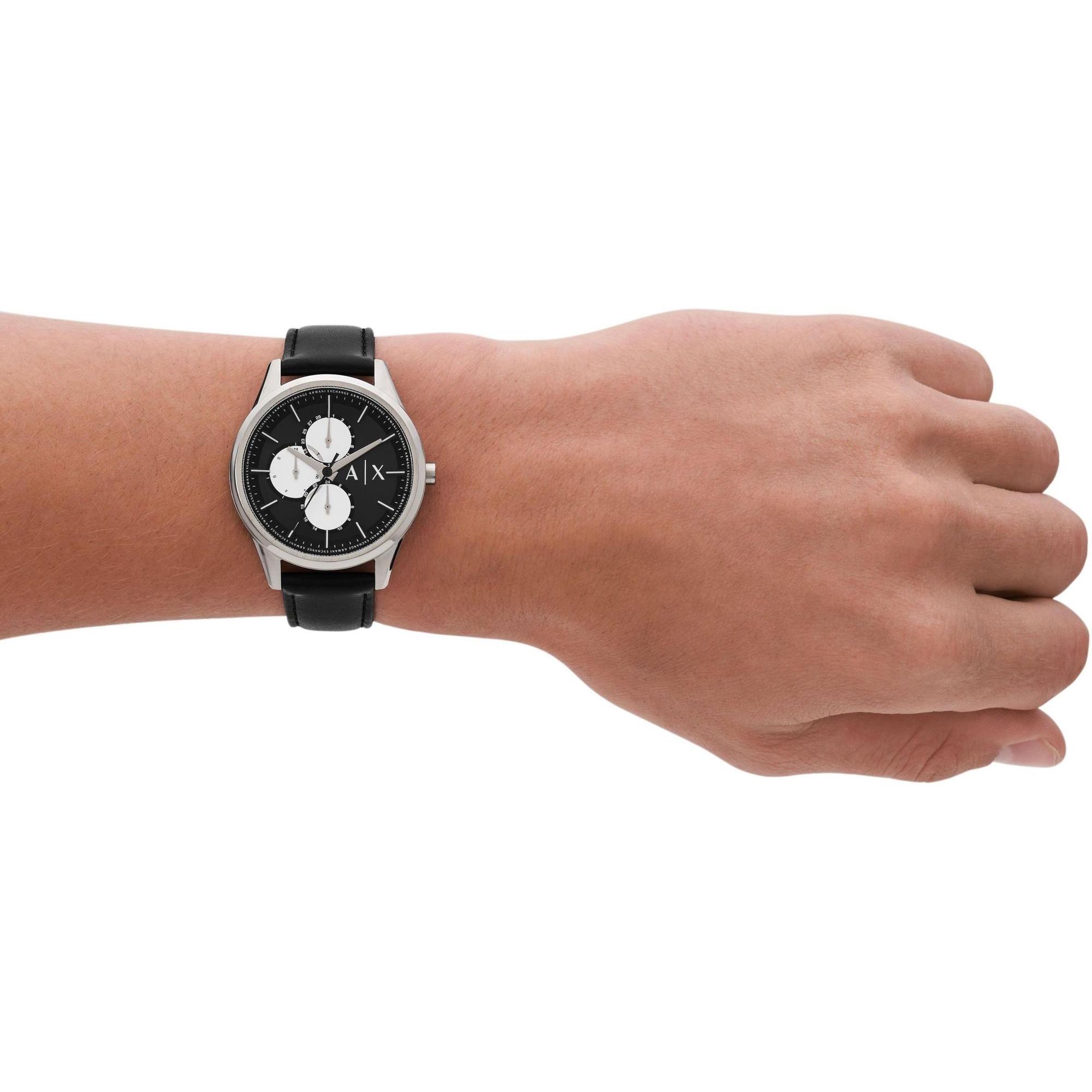 Armani Exchange AX1872 zegarek srebrny klasyczny Fashion pasek - miniatura 5