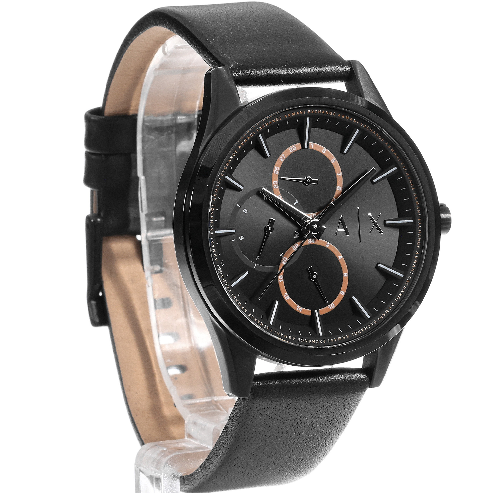 Armani Exchange AX1886 zegarek czarny klasyczny Fashion pasek - miniatura 5