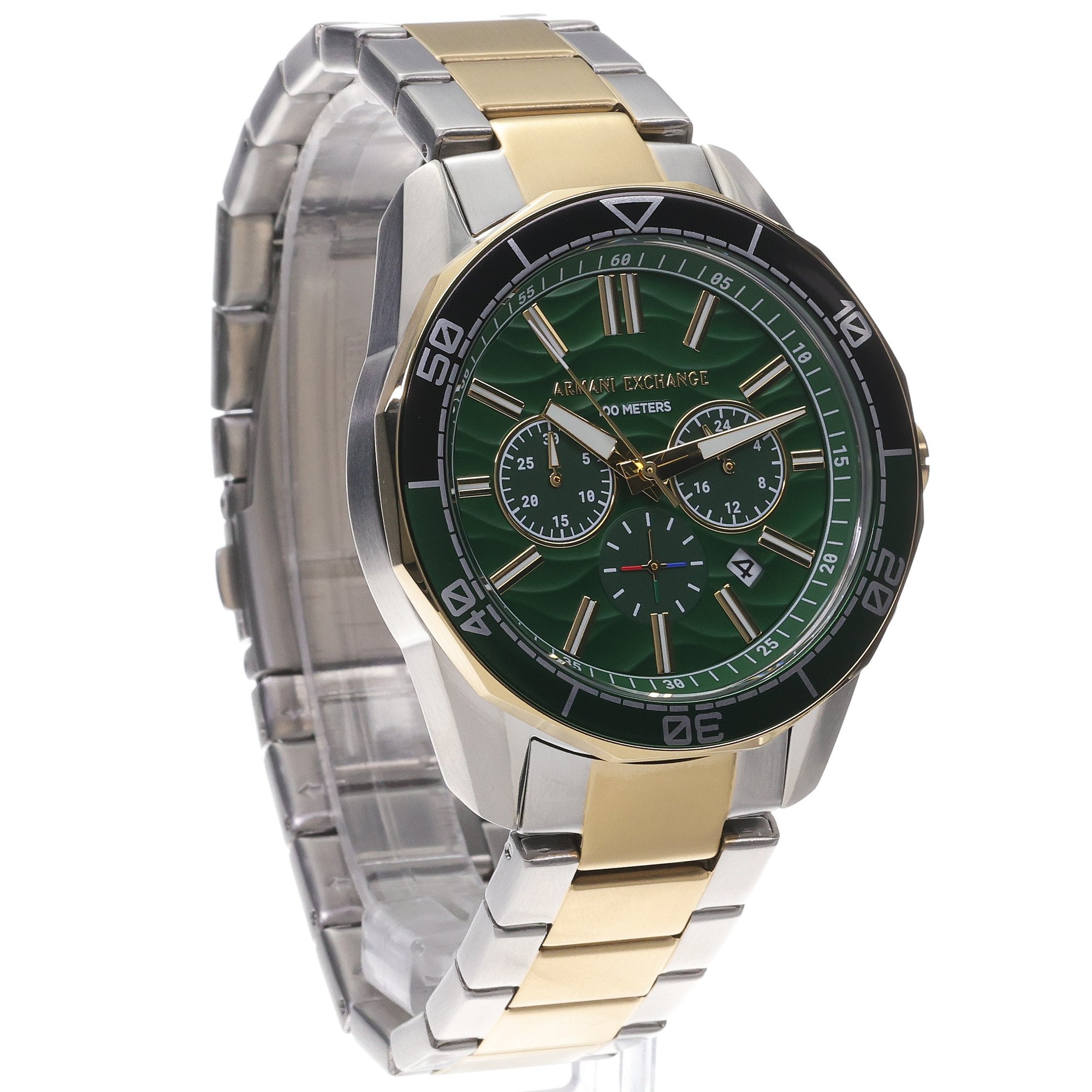Armani Exchange AX1966 zegarek srebrny fashion-modowy Fashion bransoleta - miniatura 3