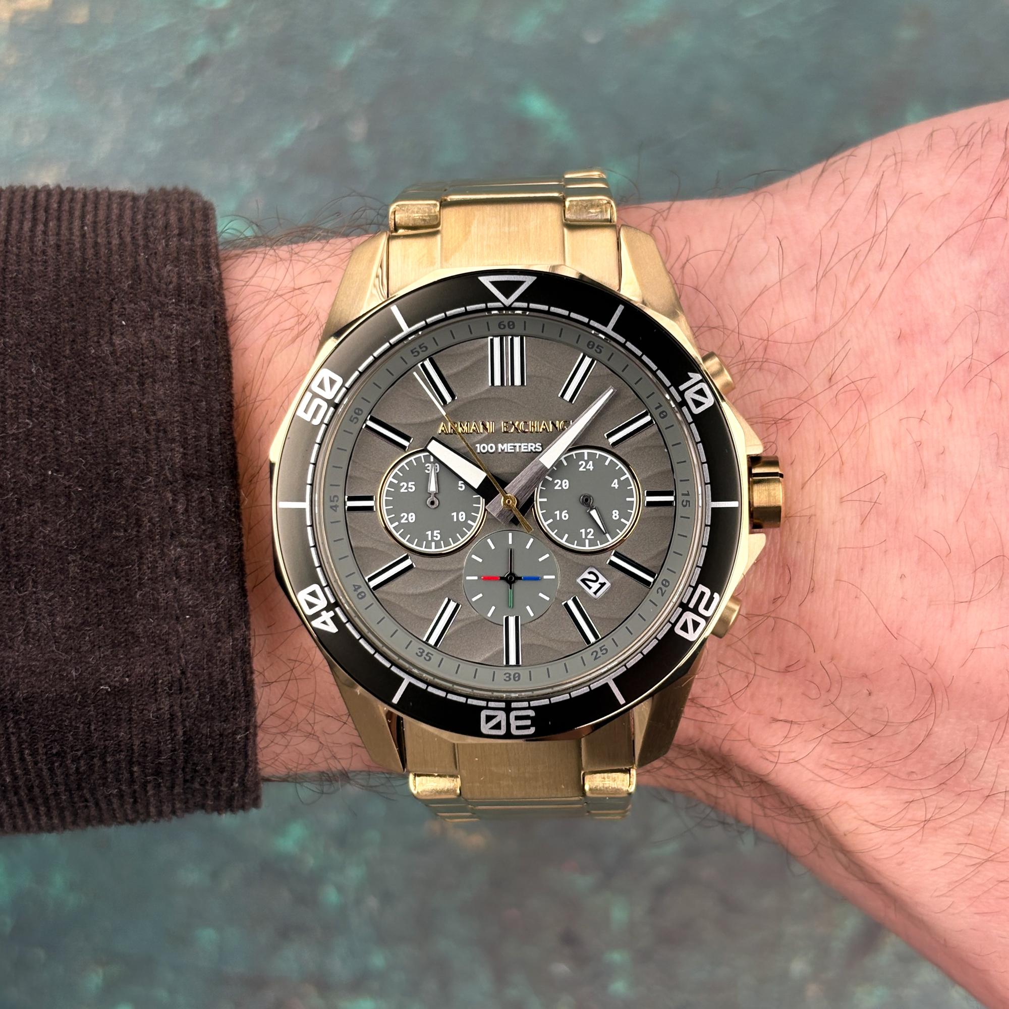 Armani Exchange AX1970 zegarek męski fashion-modowy Fashion bransoleta - miniatura 10