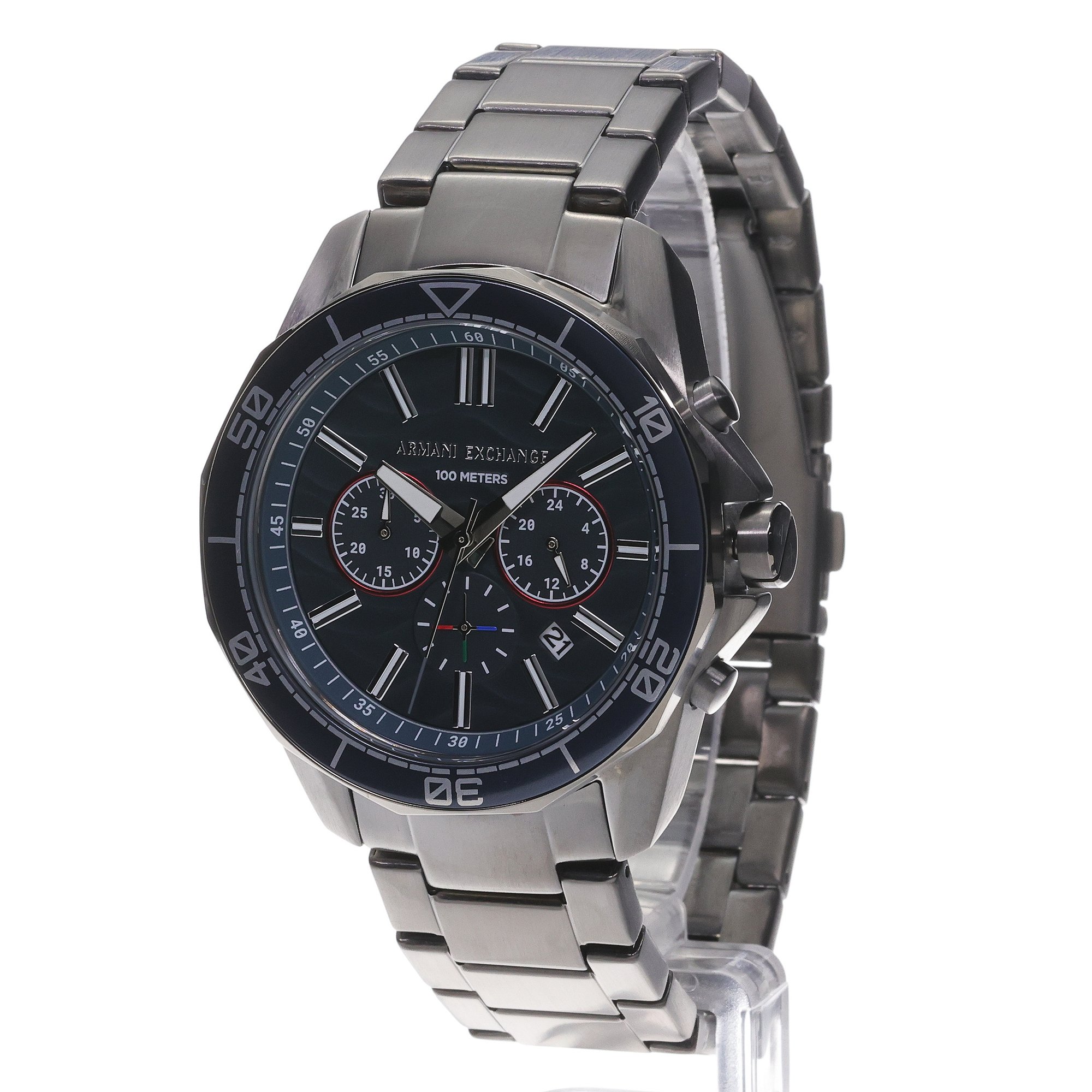 Armani Exchange AX1972 Fashion Spencer Chornograph zegarek męski fashion-modowy mineralne - miniatura 2