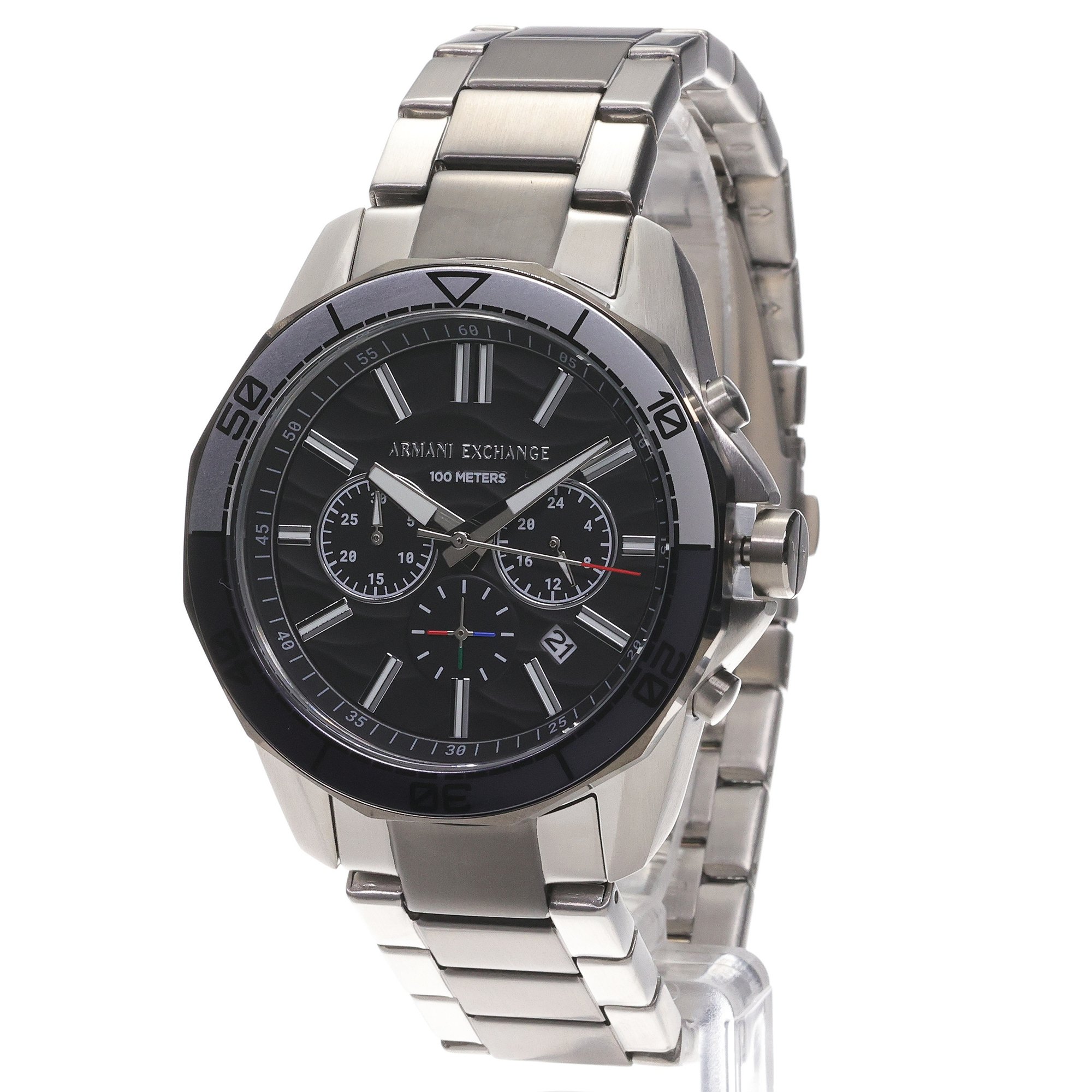 Armani Exchange AX1973 Fashion Spencer Chornograph zegarek męski fashion-modowy mineralne - miniatura 2