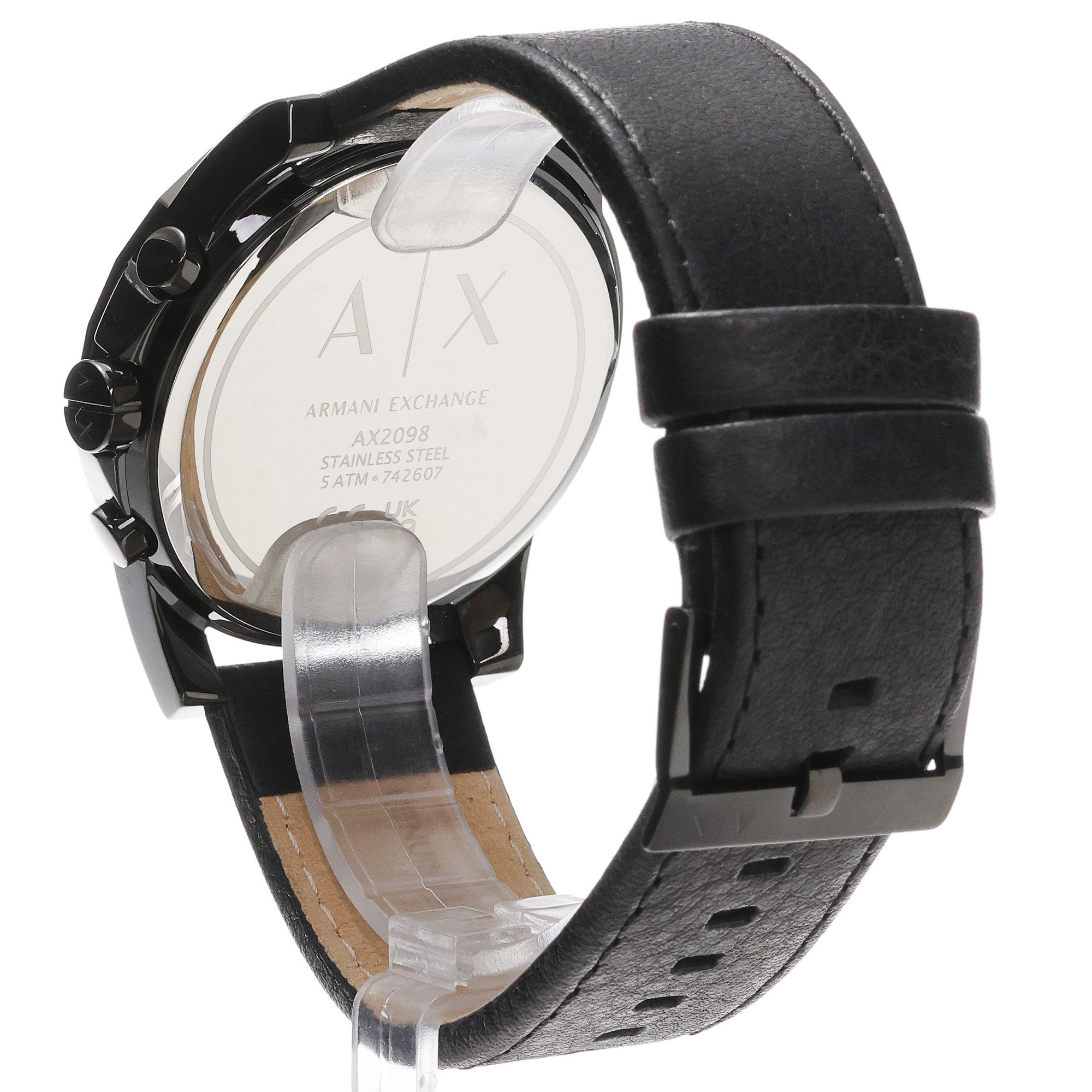 Armani Exchange AX2098 zegarek czarny sportowy Fashion pasek - miniatura 4