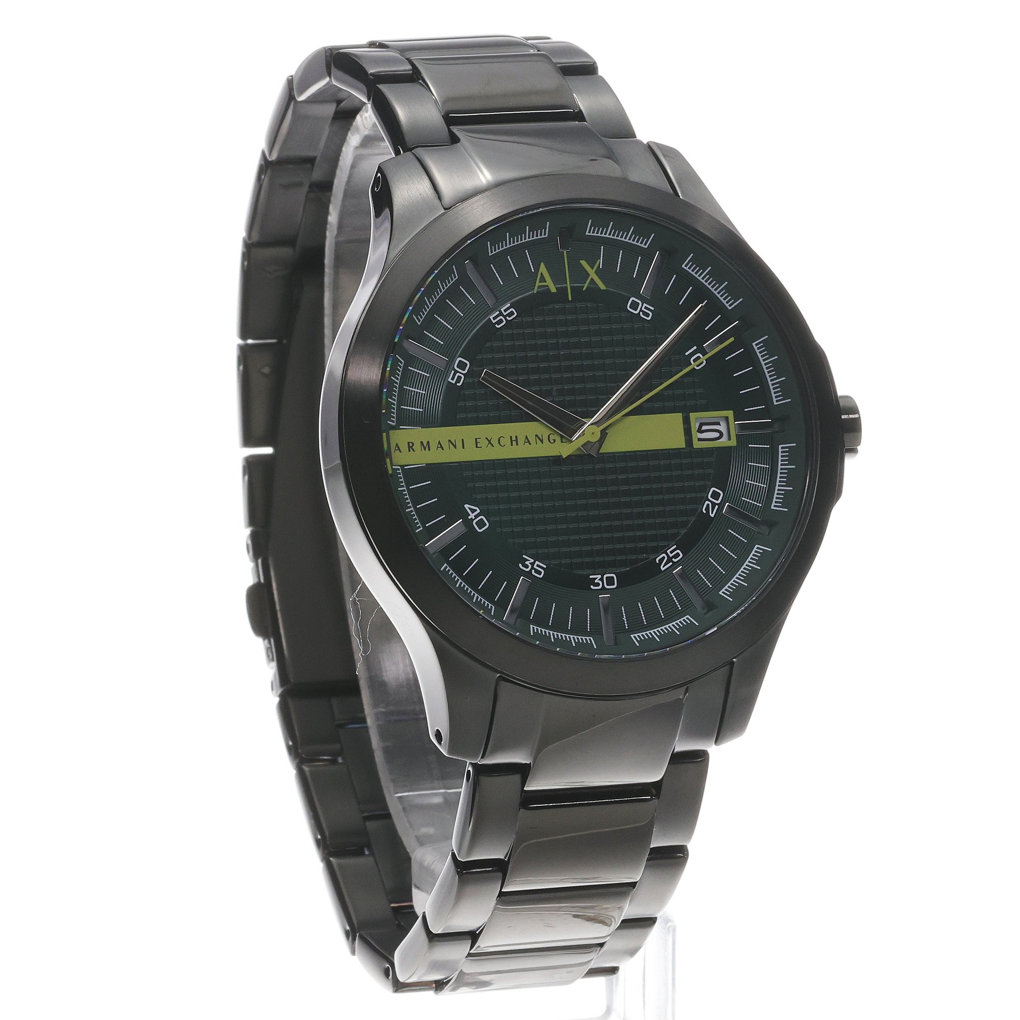 Armani Exchange AX2450 zegarek czarny klasyczny Fashion bransoleta - miniatura 3