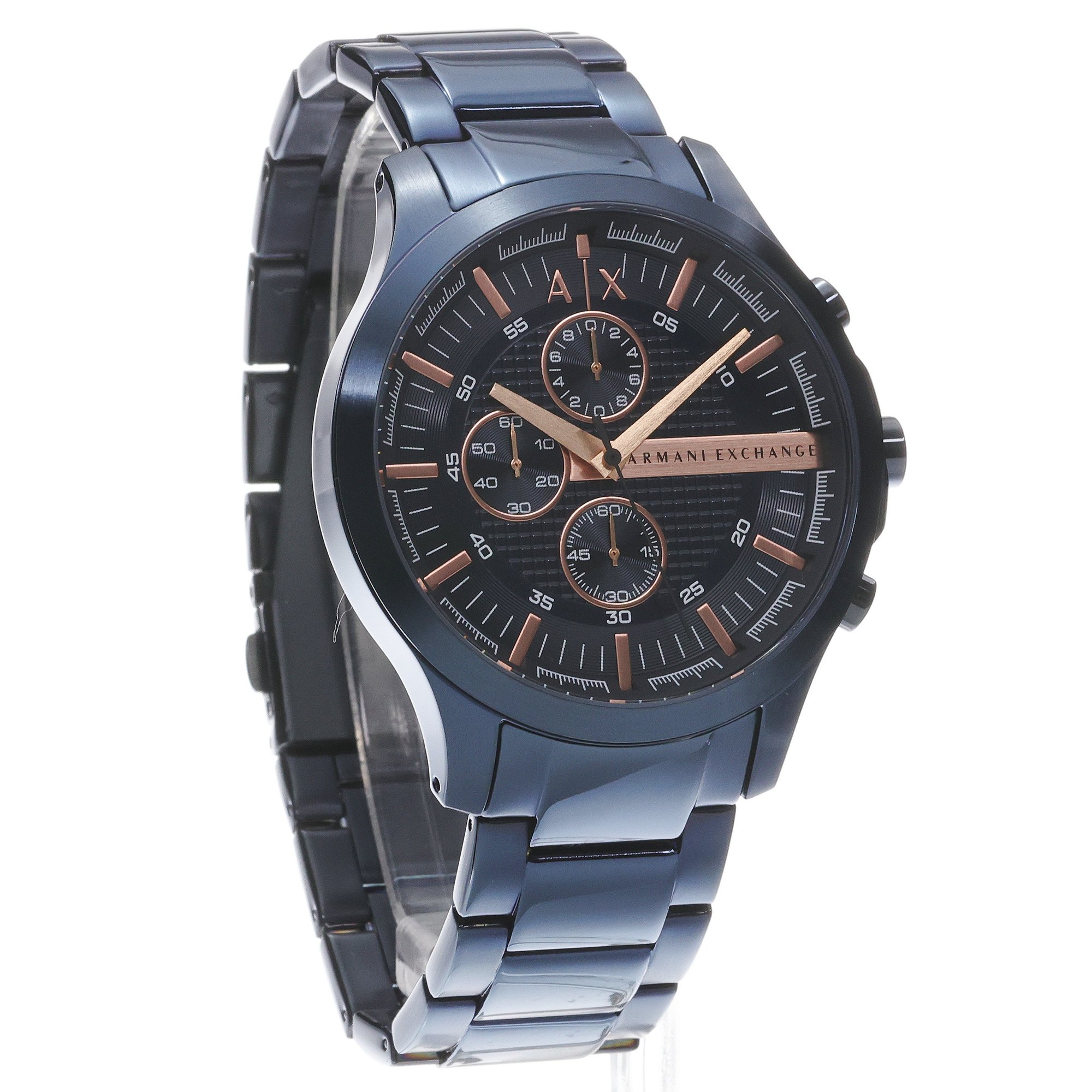 Armani Exchange AX2468 zegarek niebieski fashion-modowy Fashion bransoleta - miniatura 3