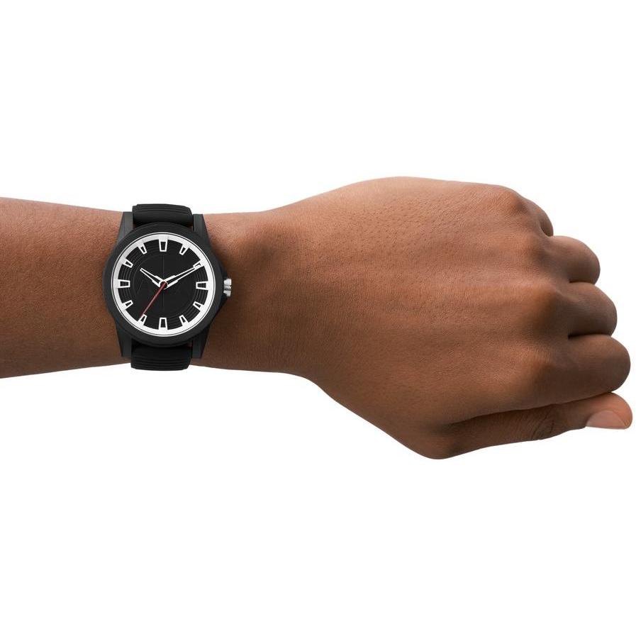 Armani Exchange AX2520 zegarek czarny klasyczny Fashion pasek - miniatura 5