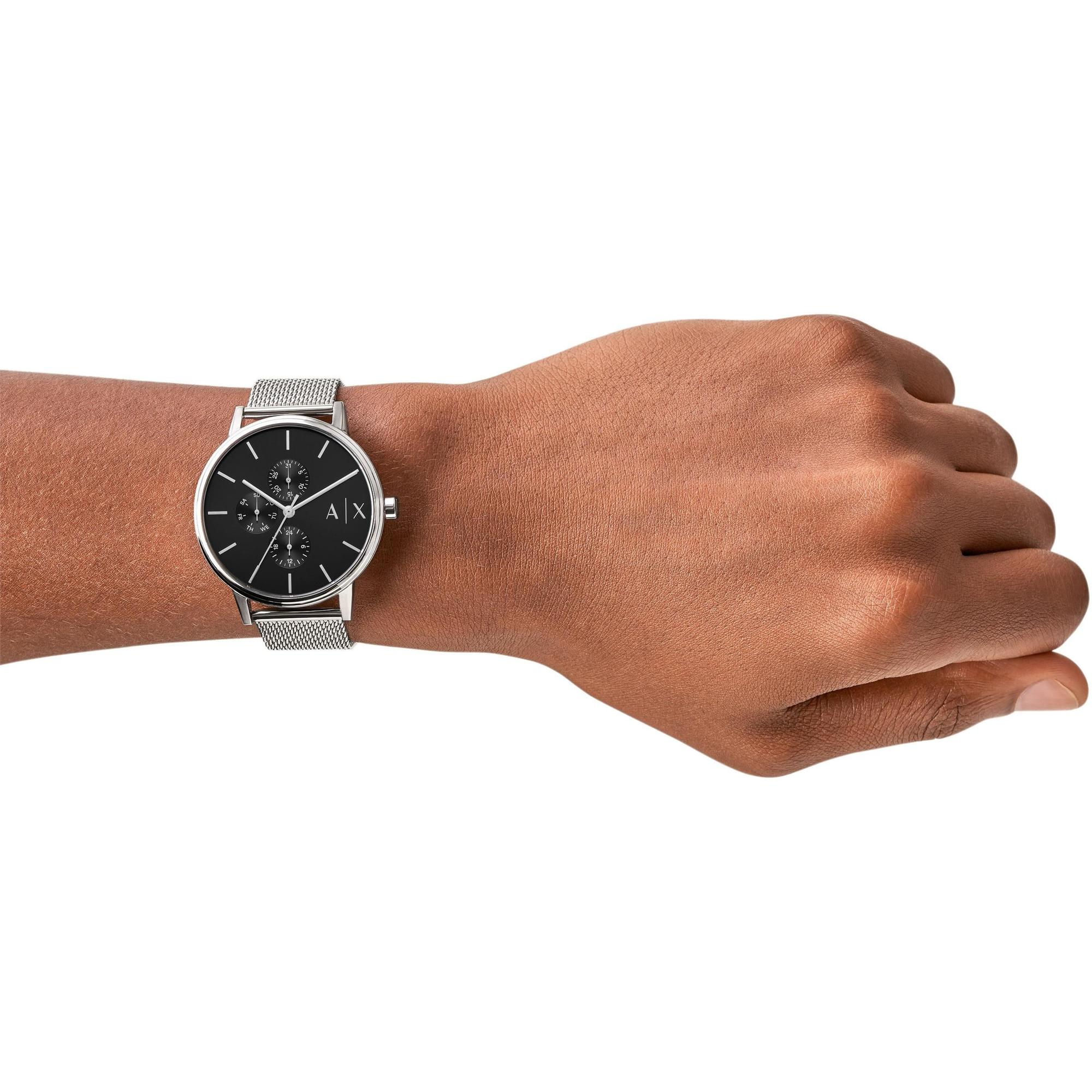 Armani Exchange AX2714 Fashion klasyczny zegarek srebrny - miniatura 7