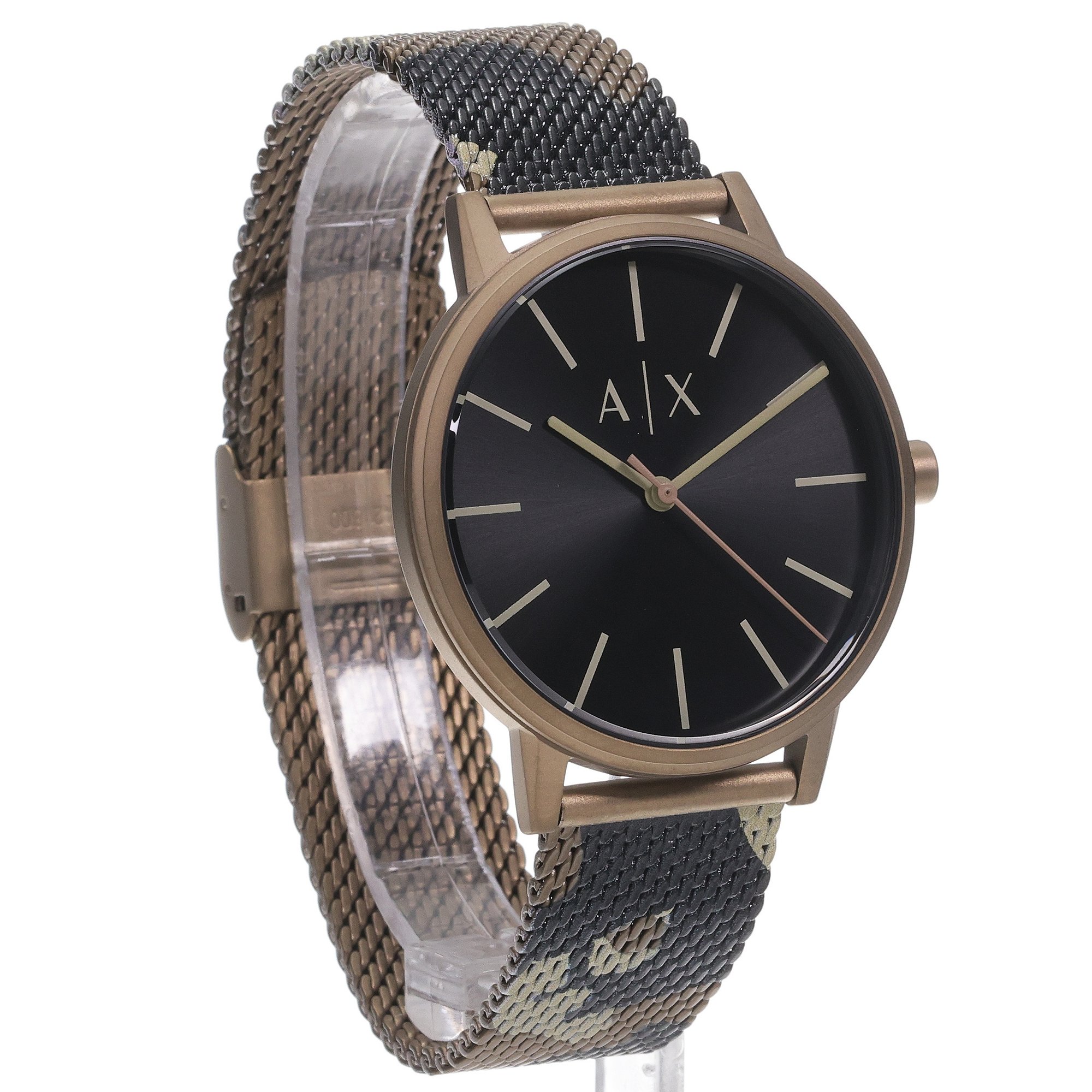 Armani Exchange AX2754 zegarek brązowy klasyczny Fashion bransoleta - miniatura 3