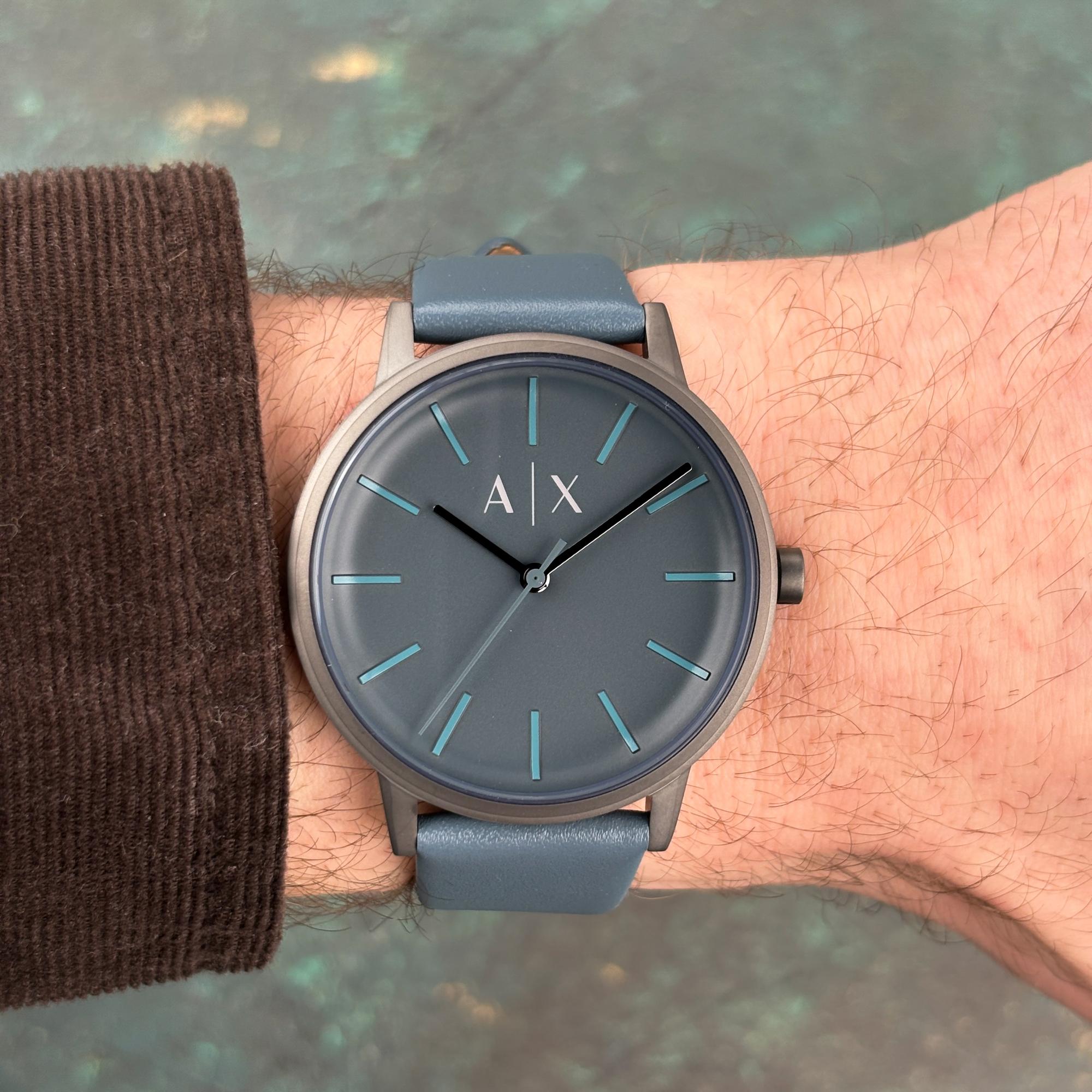 Armani Exchange AX2767 Cayde Fashion klasyczny zegarek szary - miniatura 9
