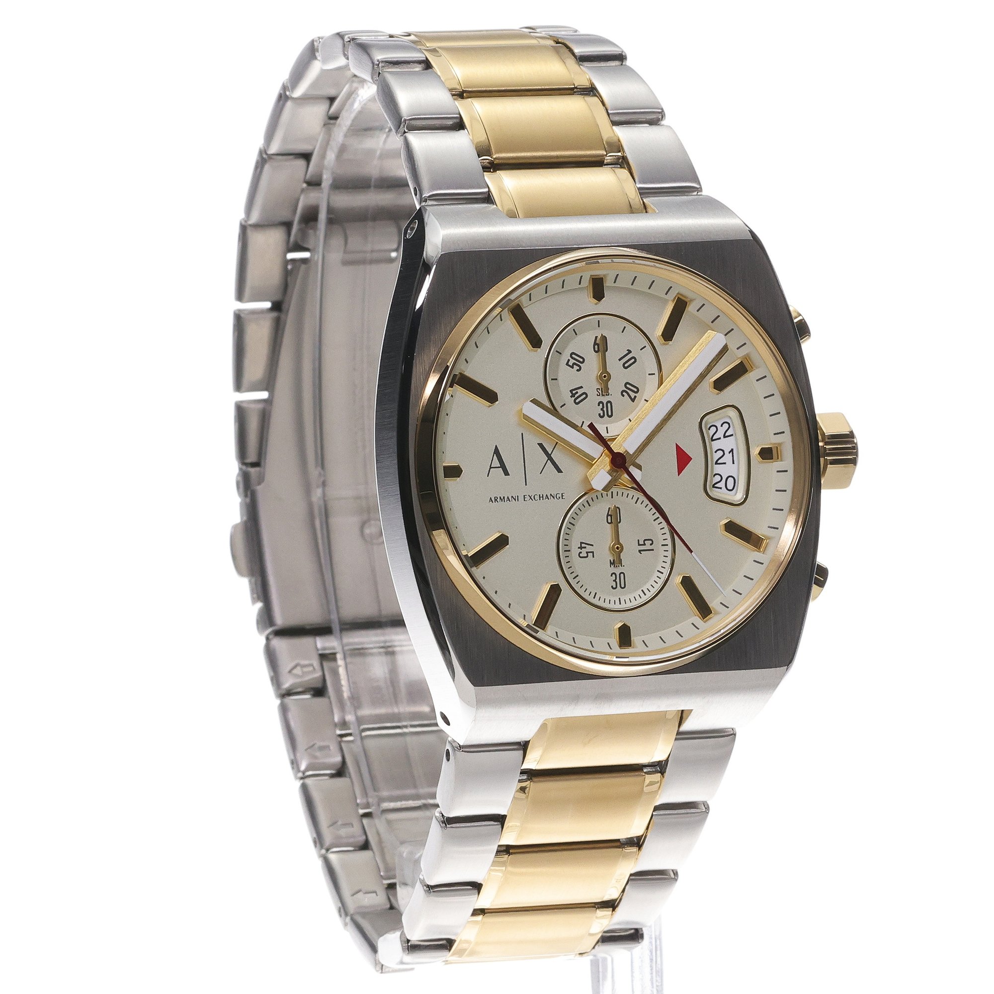 Armani Exchange AX2821 zegarek srebrny klasyczny Fashion bransoleta - miniatura 3