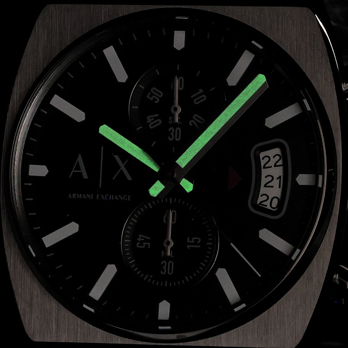 Armani Exchange AX2823 Fashion Oliver Chronograph zegarek męski klasyczny mineralne - miniatura 5