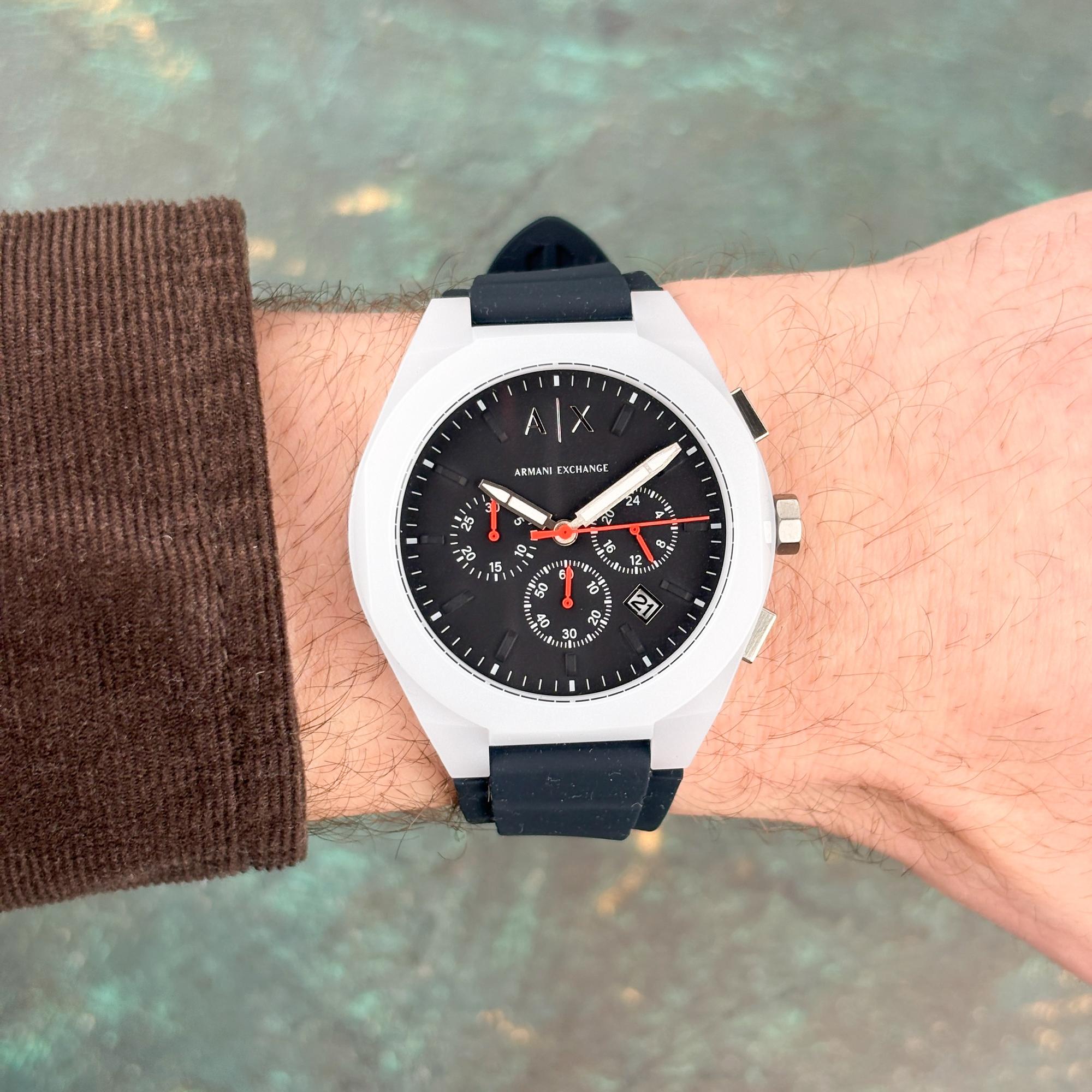 Armani Exchange AX4172 zegarek męski fashion-modowy Fashion pasek