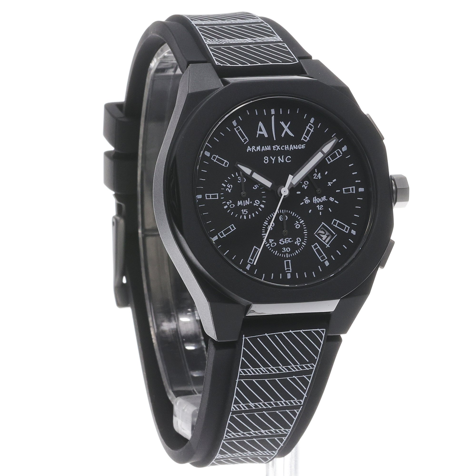 Armani Exchange AX4174 Sync zegarek fashion-modowy Fashion - miniatura 3