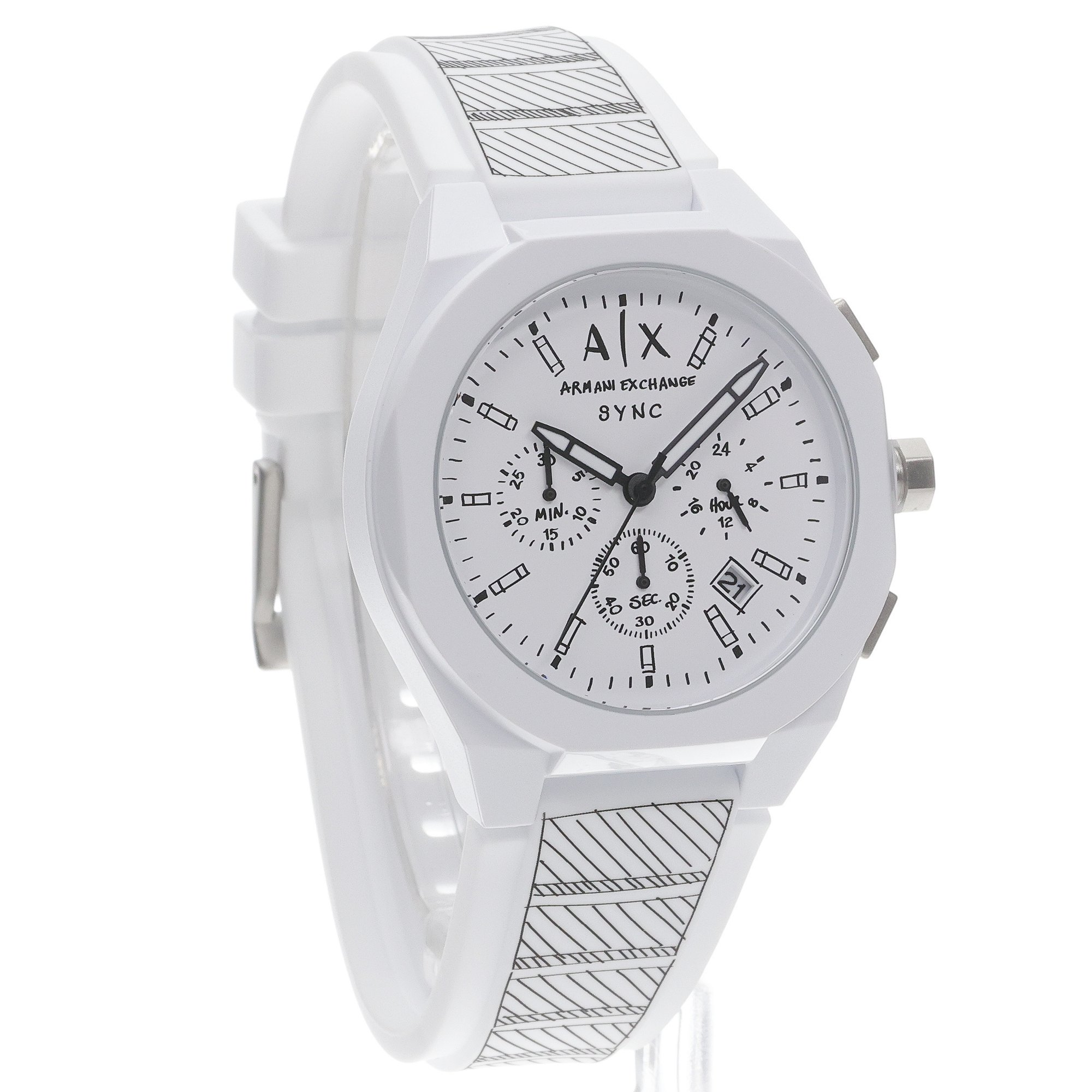 Armani Exchange AX4175 Sync zegarek fashion-modowy Fashion - miniatura 3