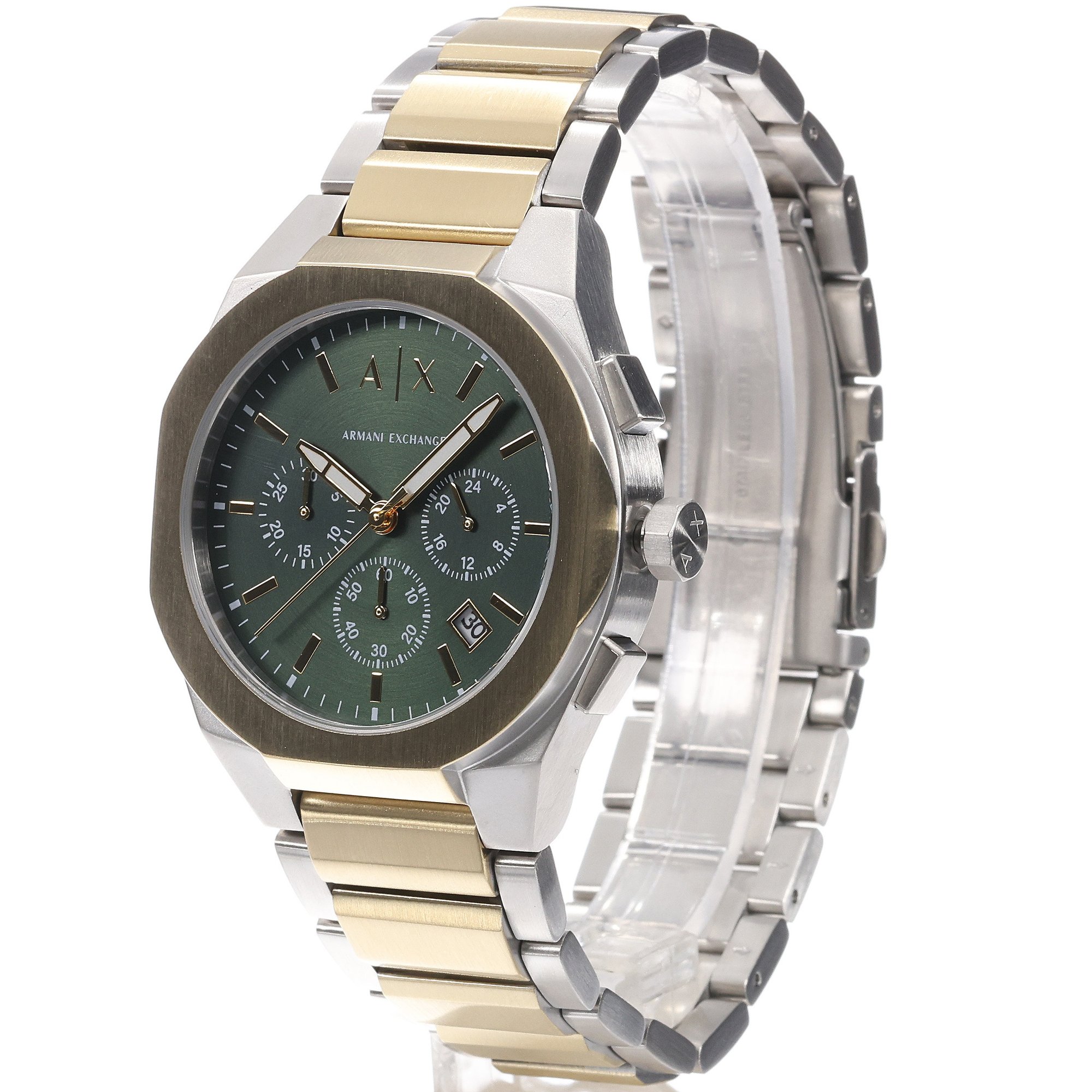Armani Exchange AX4184 zegarek srebrny elegancki Armani Exchange bransoleta - miniatura 5