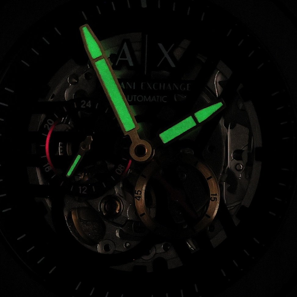 Armani Exchange AX4196 Sync Automatic Fashion fashion-modowy zegarek czarny - miniatura 5