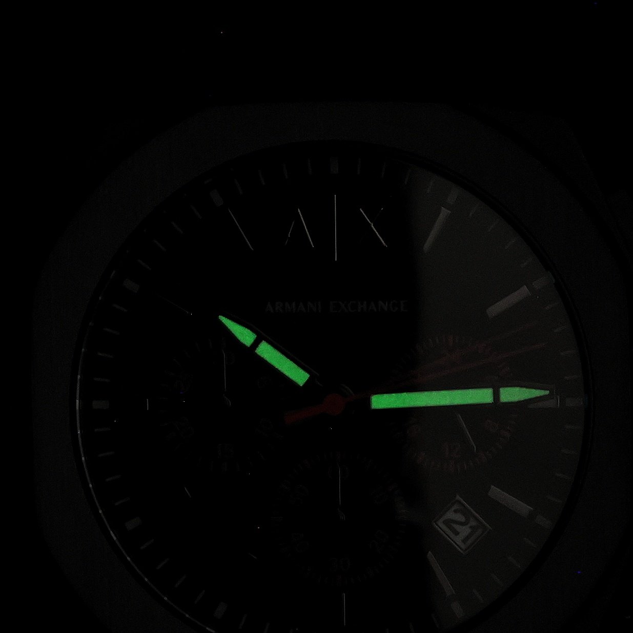 Armani Exchange AX4198 Sync Chronograph Fashion fashion-modowy zegarek czarny - miniatura 5