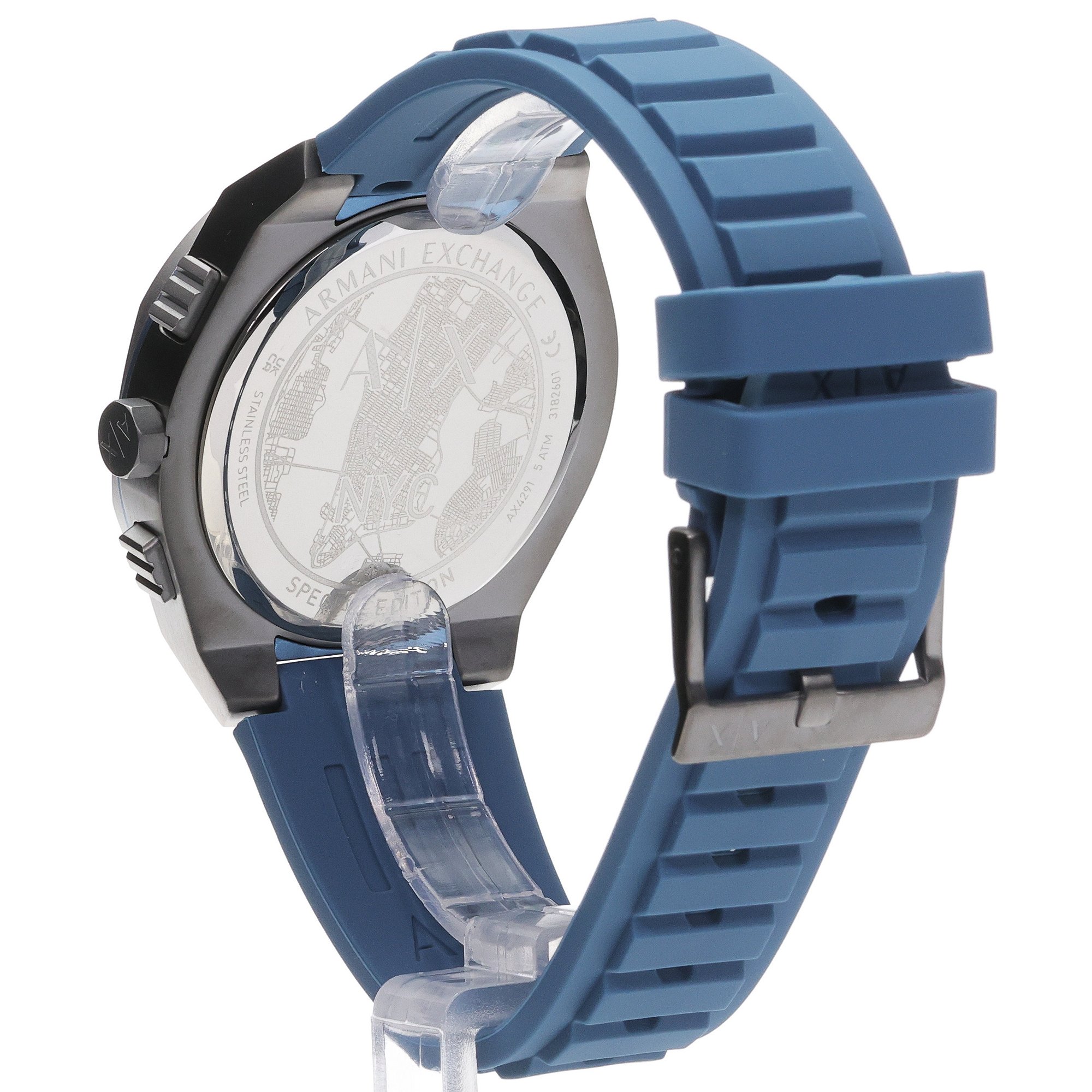 Armani Exchange AX4291 Sync Chronograph Armani Exchange fashion-modowy zegarek szary