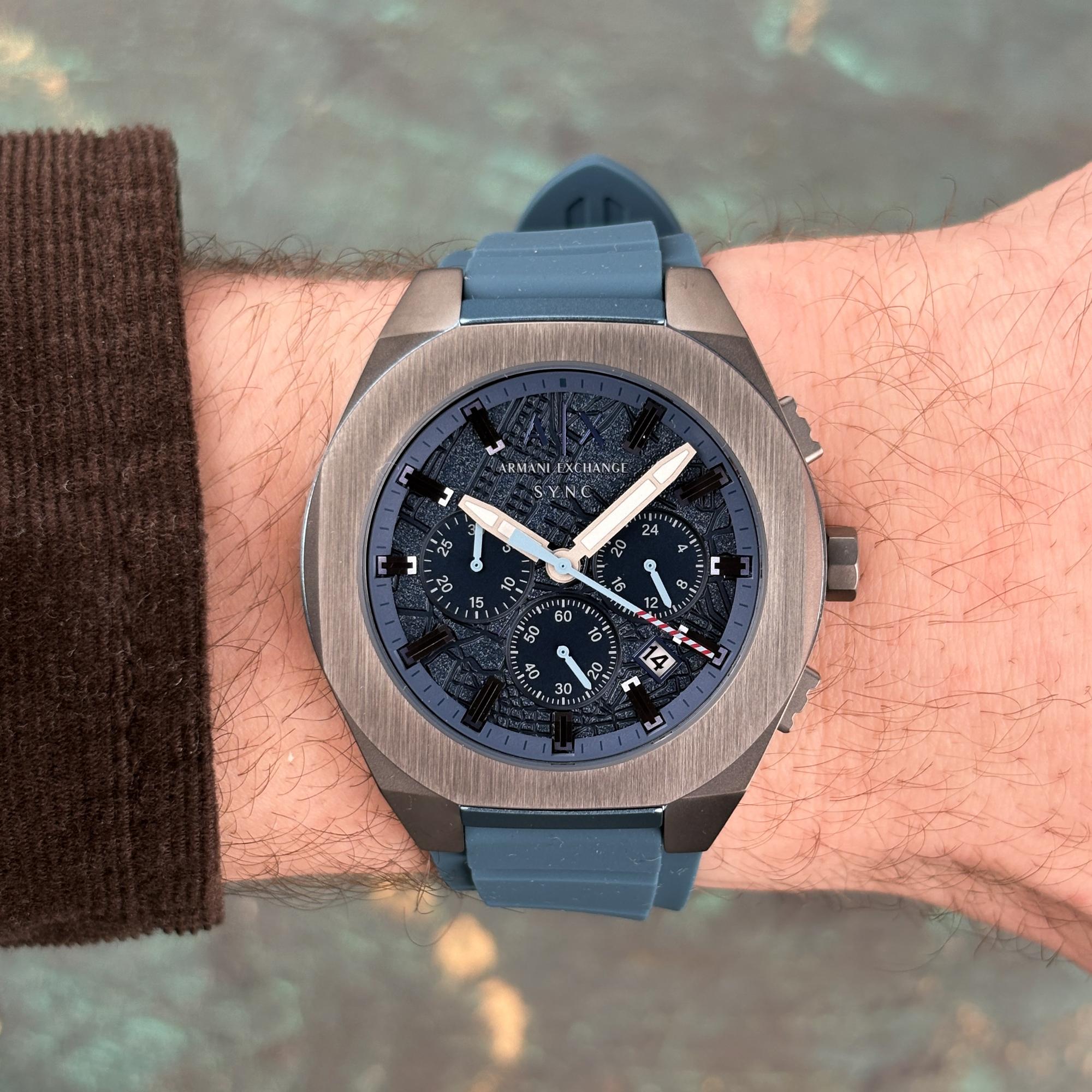Armani Exchange AX4291 zegarek męski Armani Exchange szary