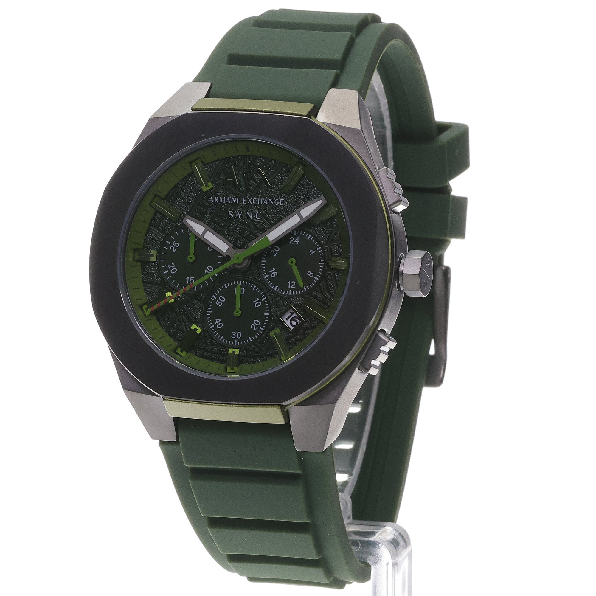 Armani Exchange AX4292 Sync Chronograph Armani Exchange fashion-modowy zegarek szary - miniatura 2