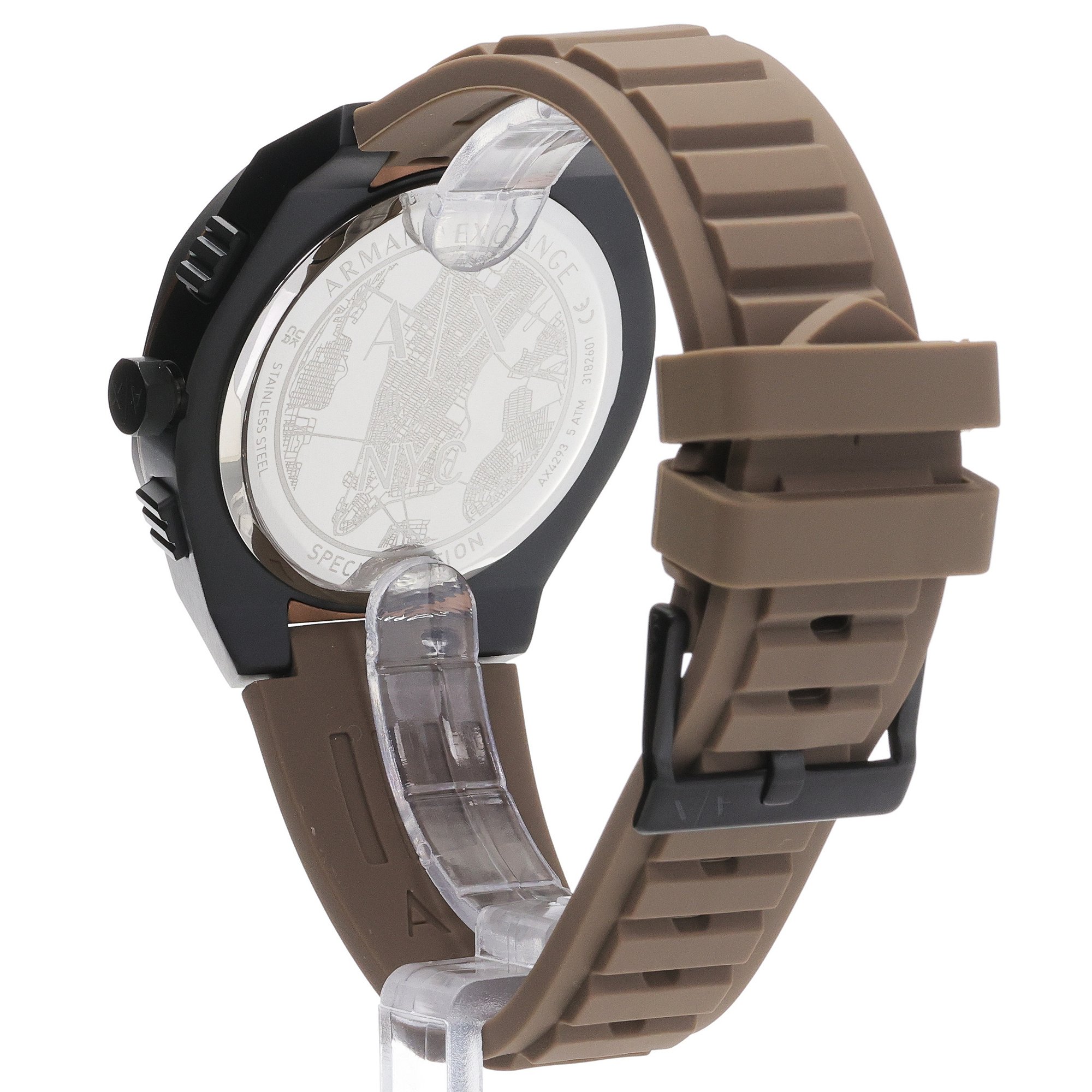 Armani Exchange AX4293 Sync Chronograph Armani Exchange fashion-modowy zegarek czarny