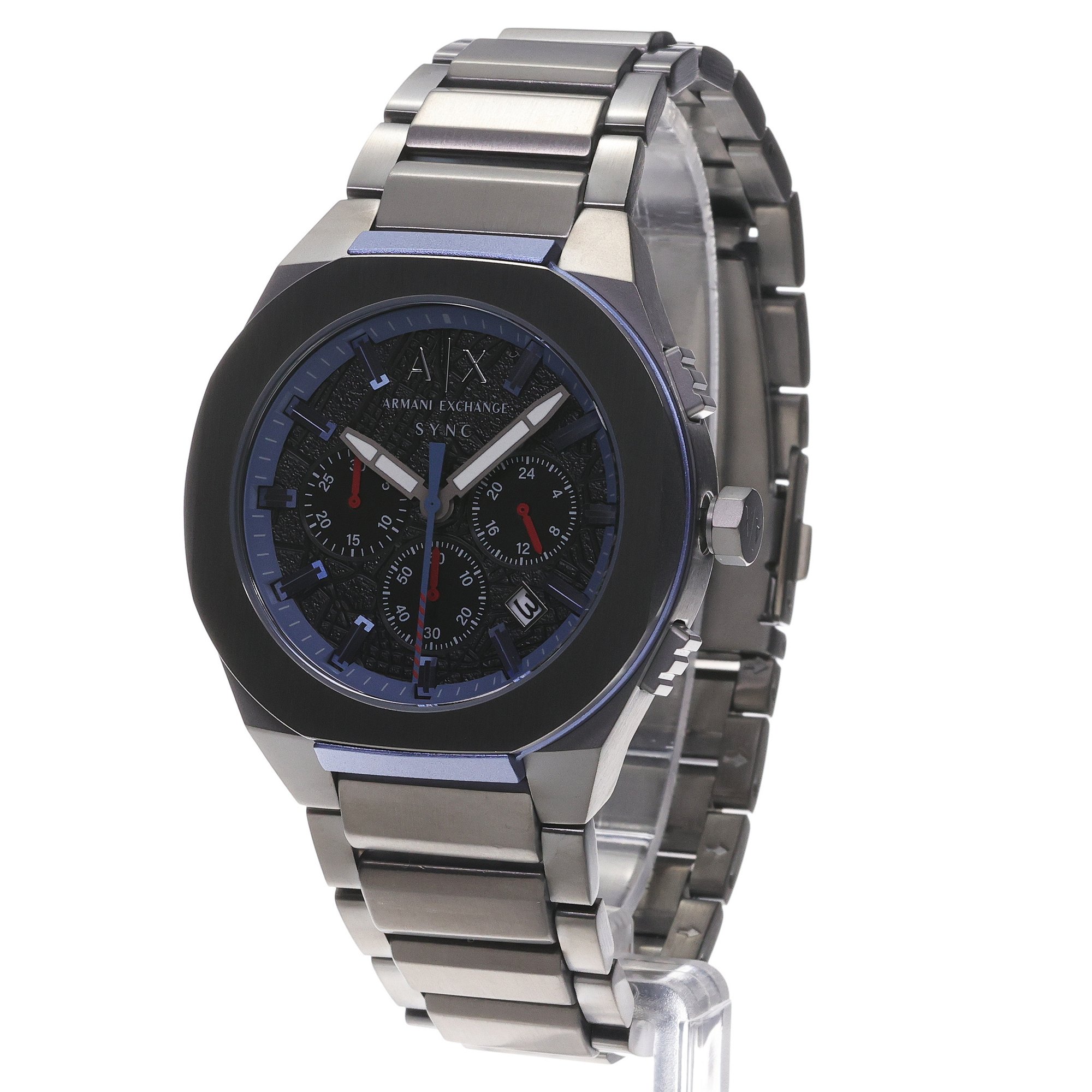 Armani Exchange AX4295 Sync Chronograph Armani Exchange fashion-modowy zegarek szary