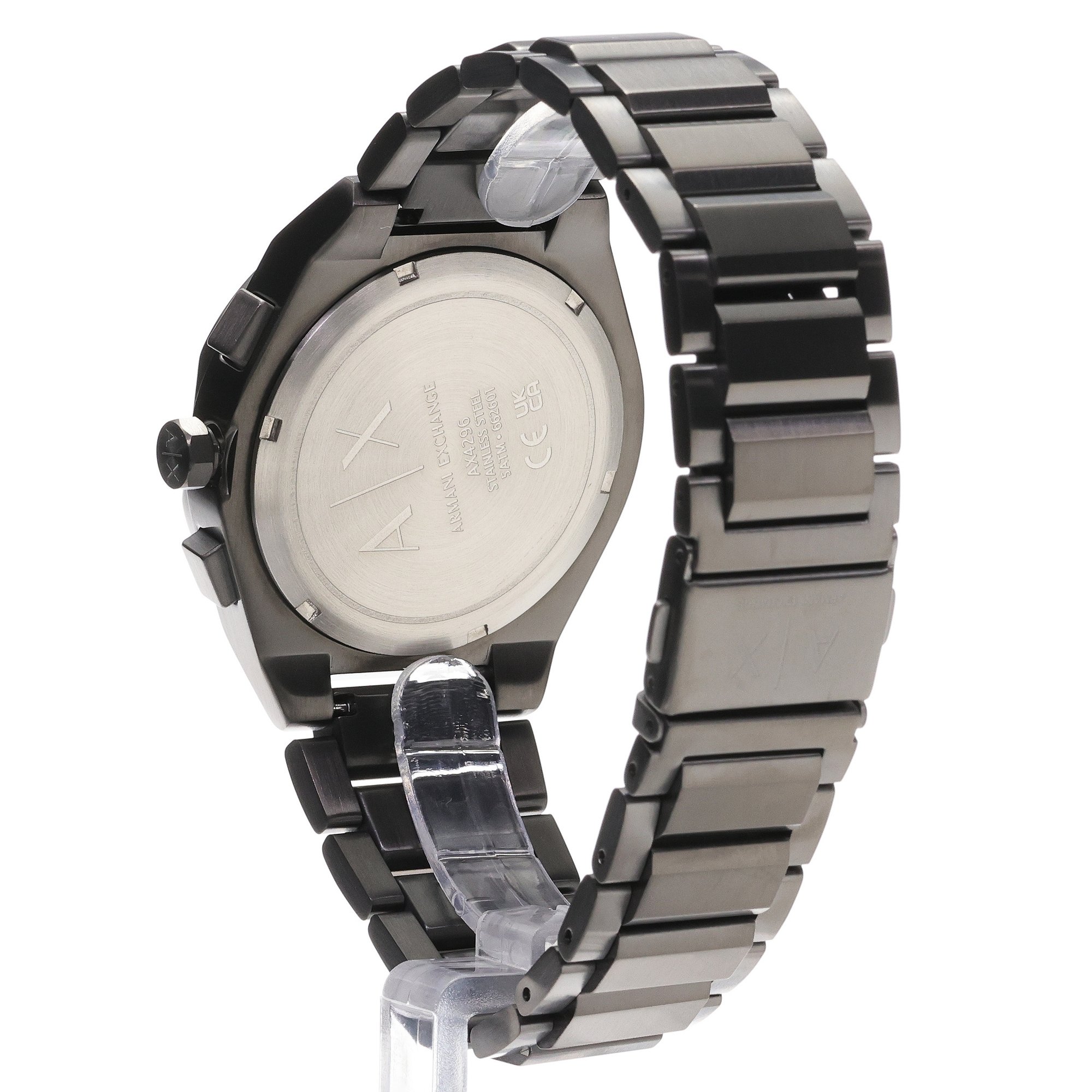 Armani Exchange AX4296 Sync Chronograph Armani Exchange fashion-modowy zegarek szary