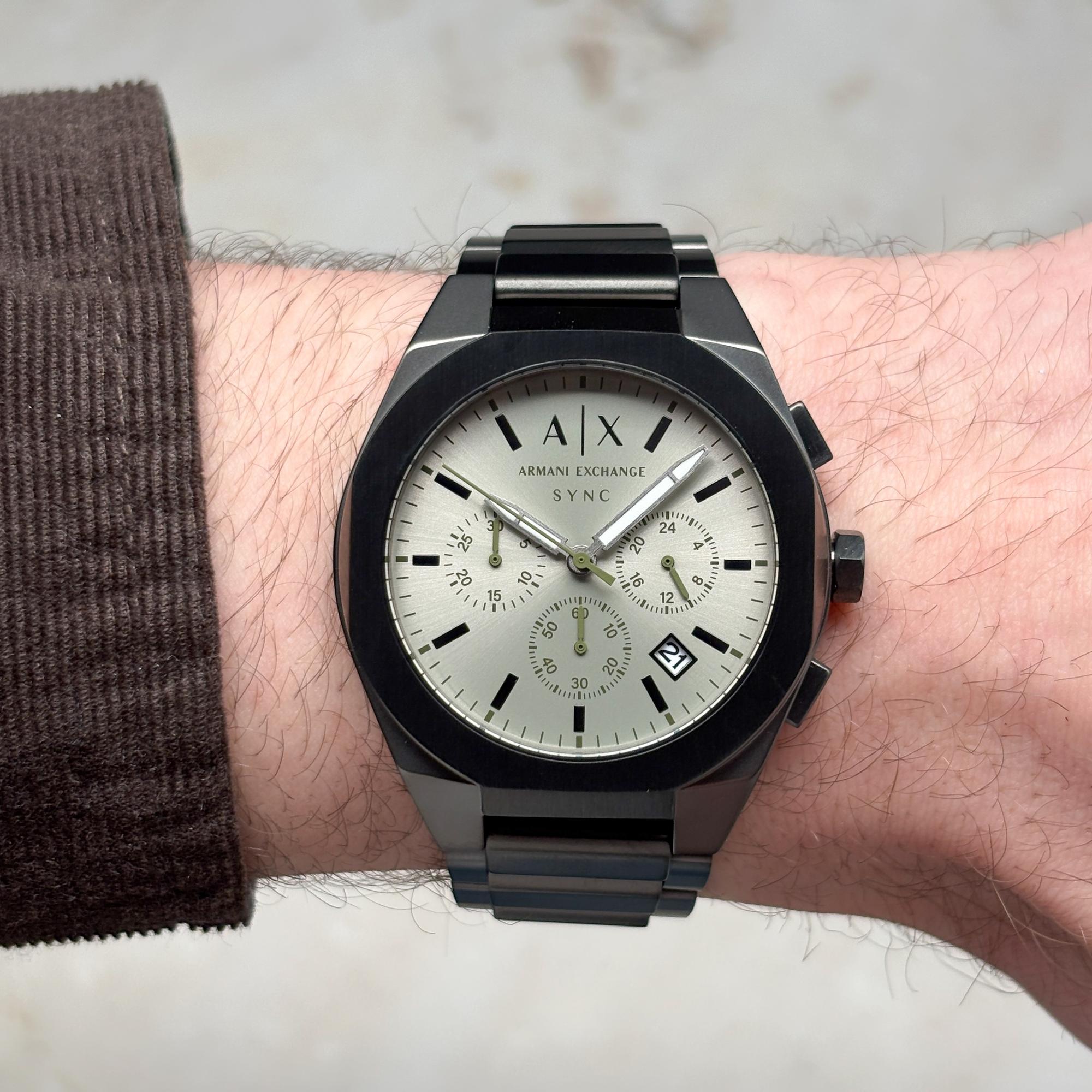 Armani Exchange AX4296 zegarek męski Armani Exchange szary
