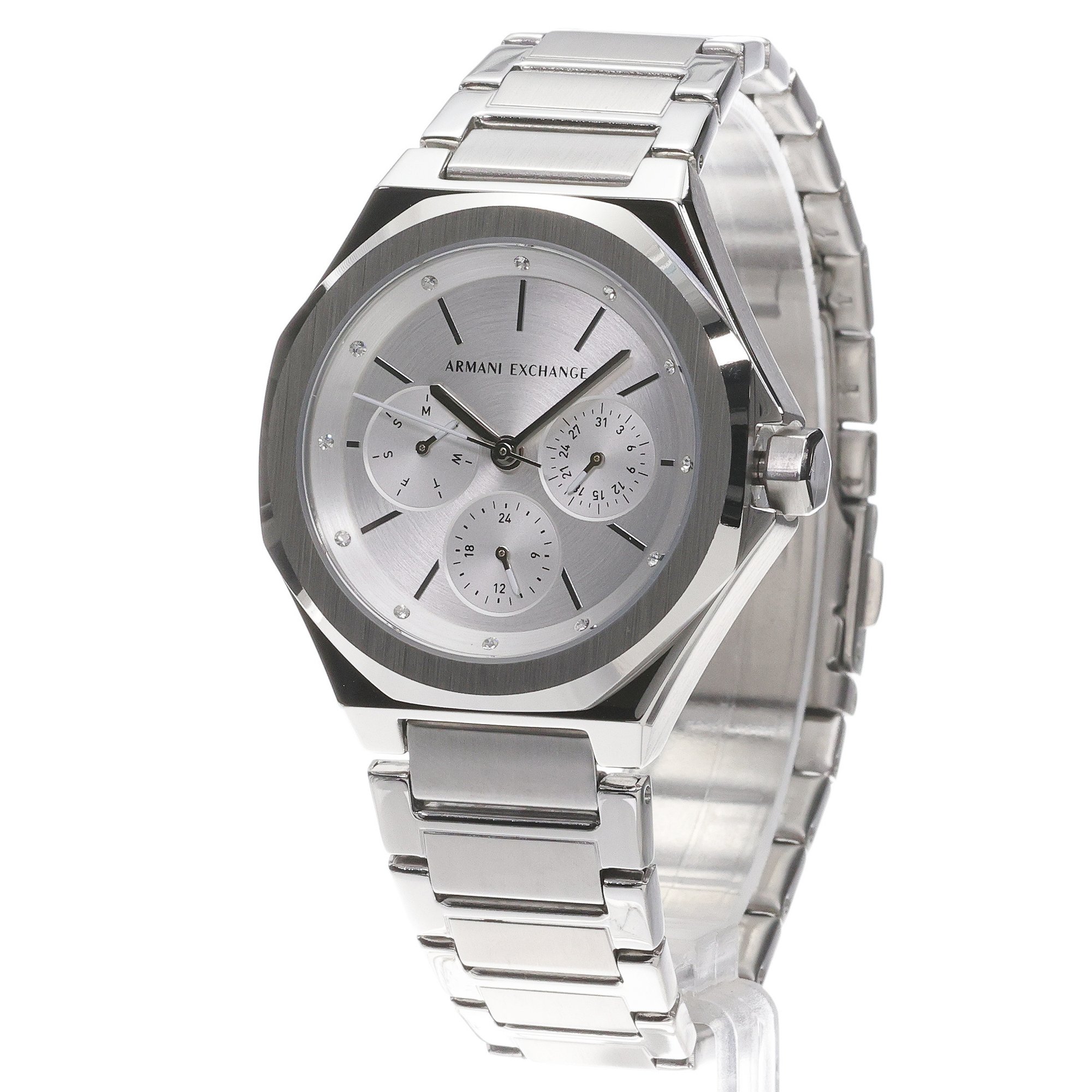 Armani Exchange AX4622 Fashion Andrea Multifunction zegarek damski klasyczny mineralne - miniatura 2