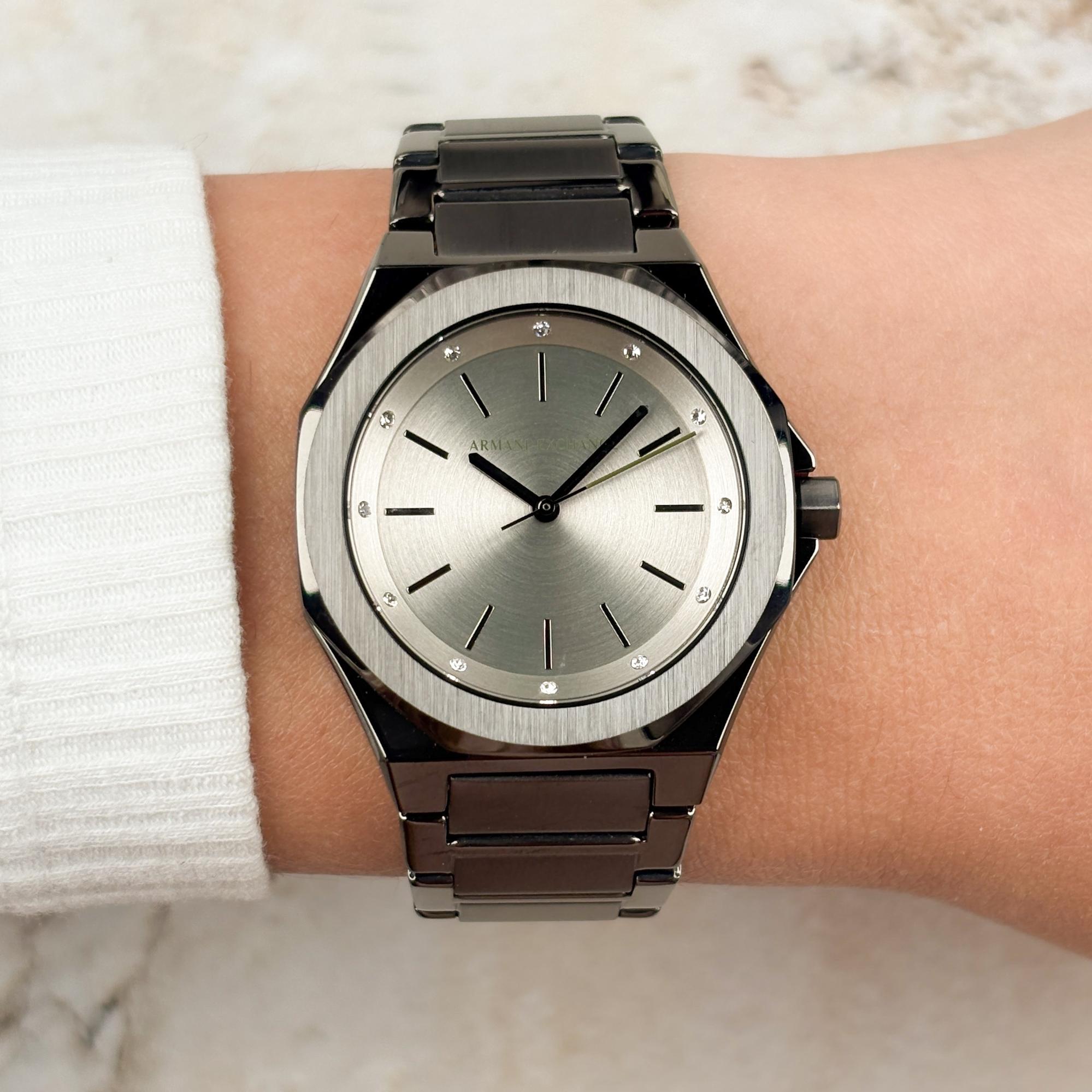 Armani Exchange AX4625 zegarek damski klasyczny Fashion bransoleta - miniatura 10