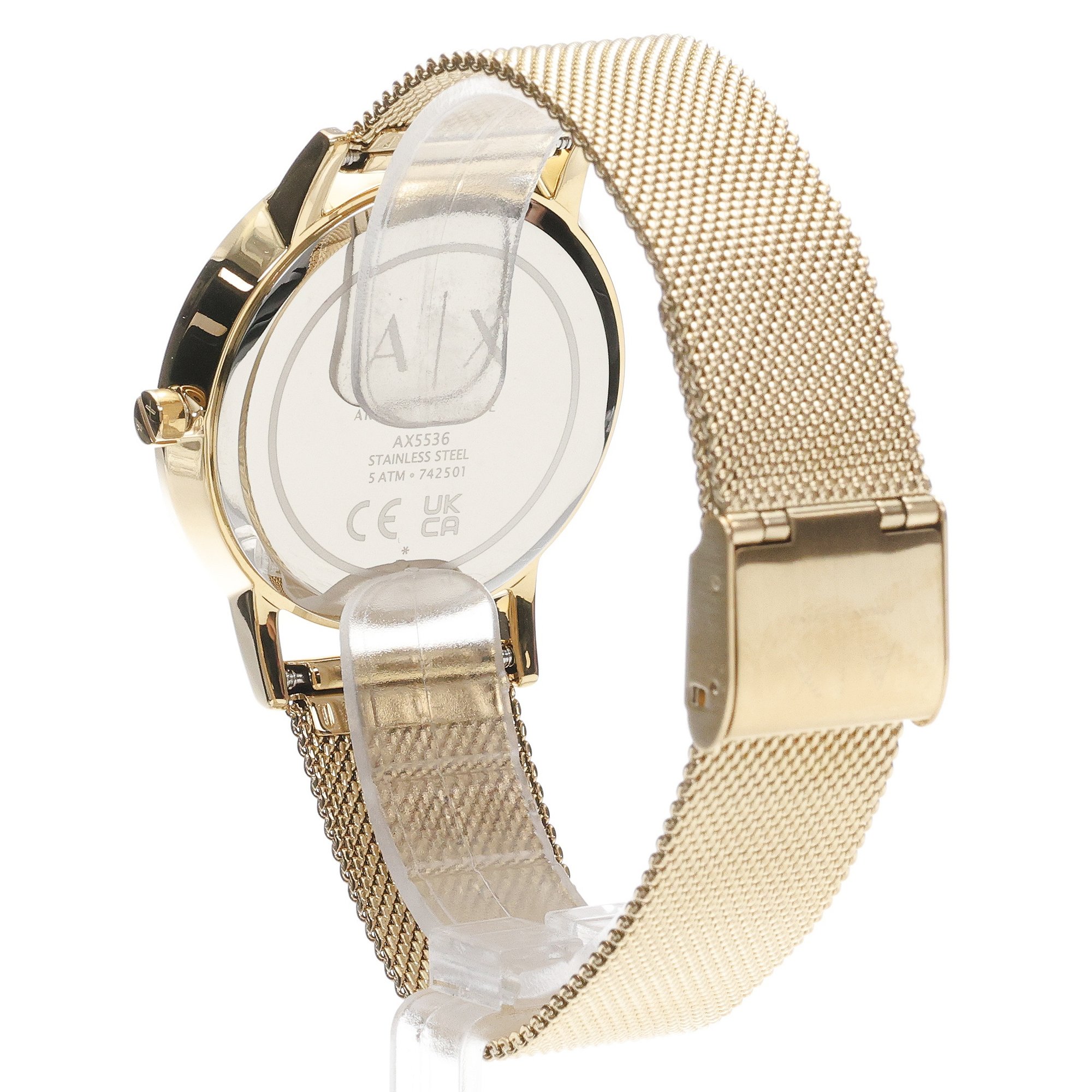 Armani Exchange AX5536 zegarek damski klasyczny Fashion bransoleta - miniatura 4