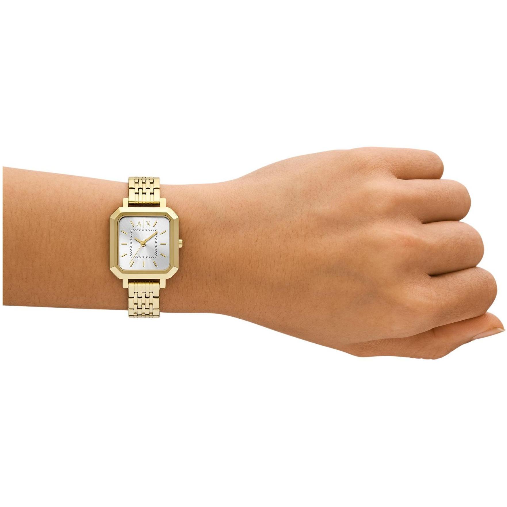 Armani Exchange AX5725 LEILA Fashion klasyczny zegarek złoty - miniatura 8